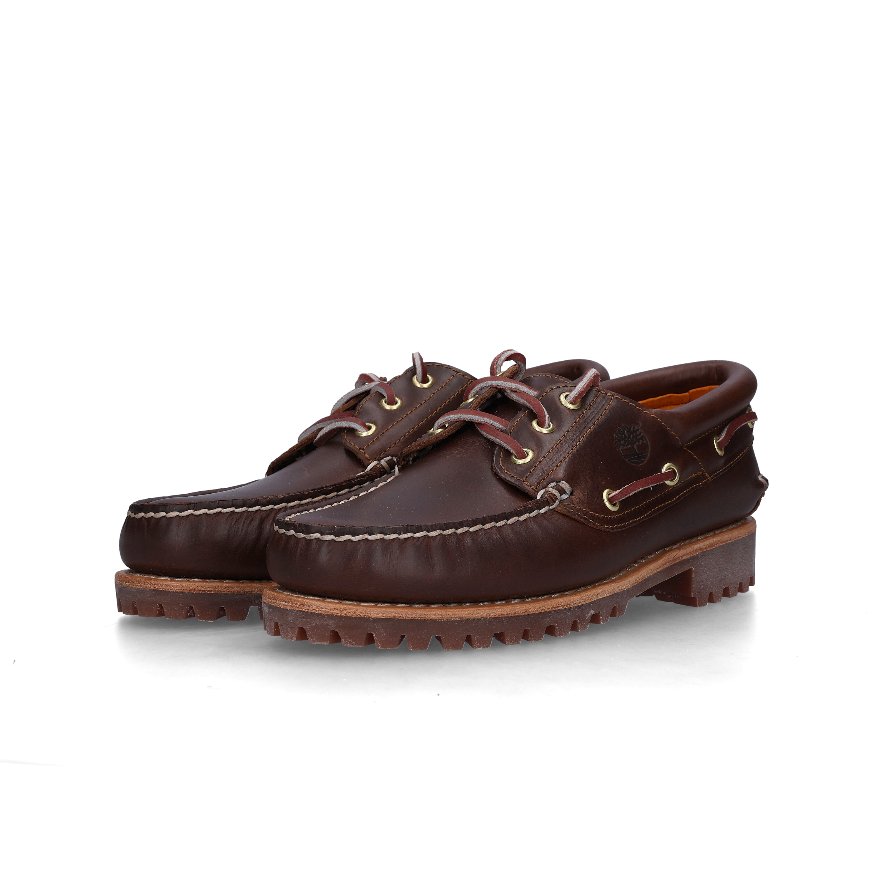 Timberland Classic 3-Eye Boat Shoes Brown - Wide