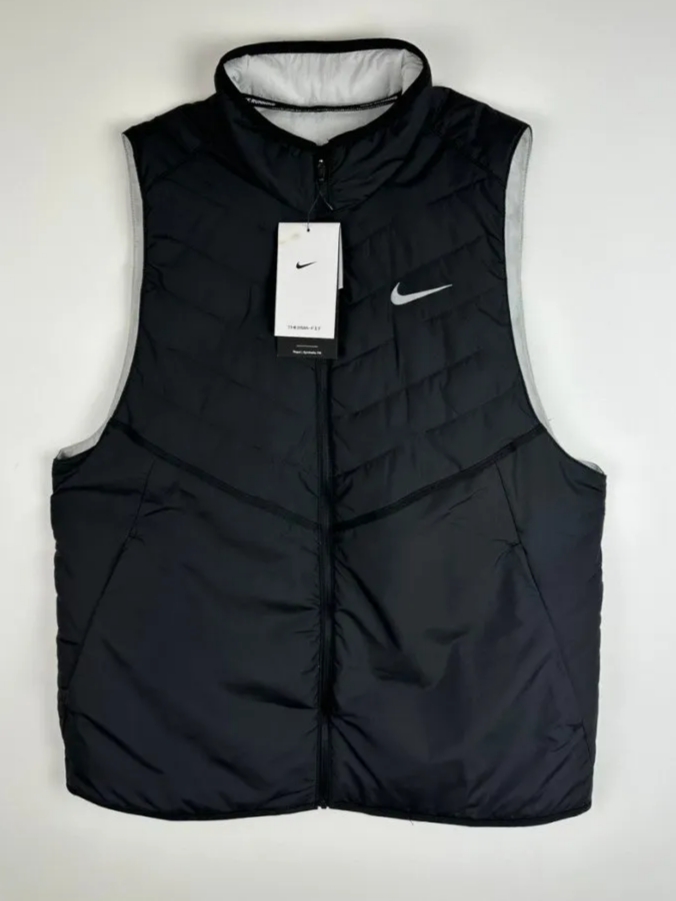 Nike Therma-Fit Repel Synthetic-Fill Running Gilet Black - Asia, Nike Therma-Fit ADV Repel Down Running Vest Black - Asia 착용 스타일