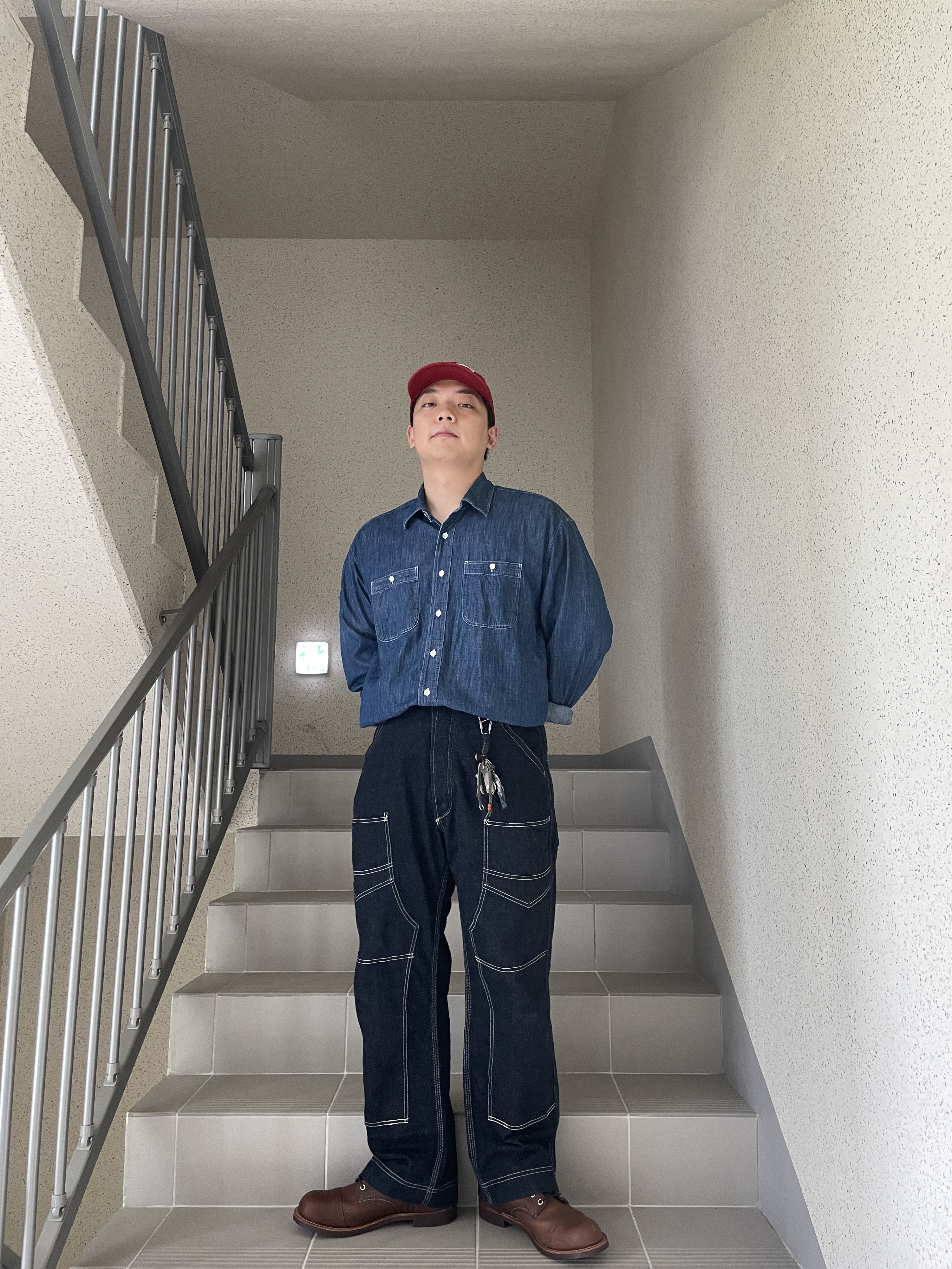 Red Wing Iron Ranger 8111 Amber Harness - D 착용 스타일 - 6
