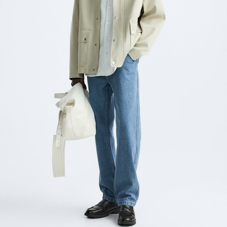[30% 적립] Polo Ralph Lauren Classic Fit Garment Dyed Oxford Shirt White, Supreme Regular Jean Indigo - 24SS 착용 스타일