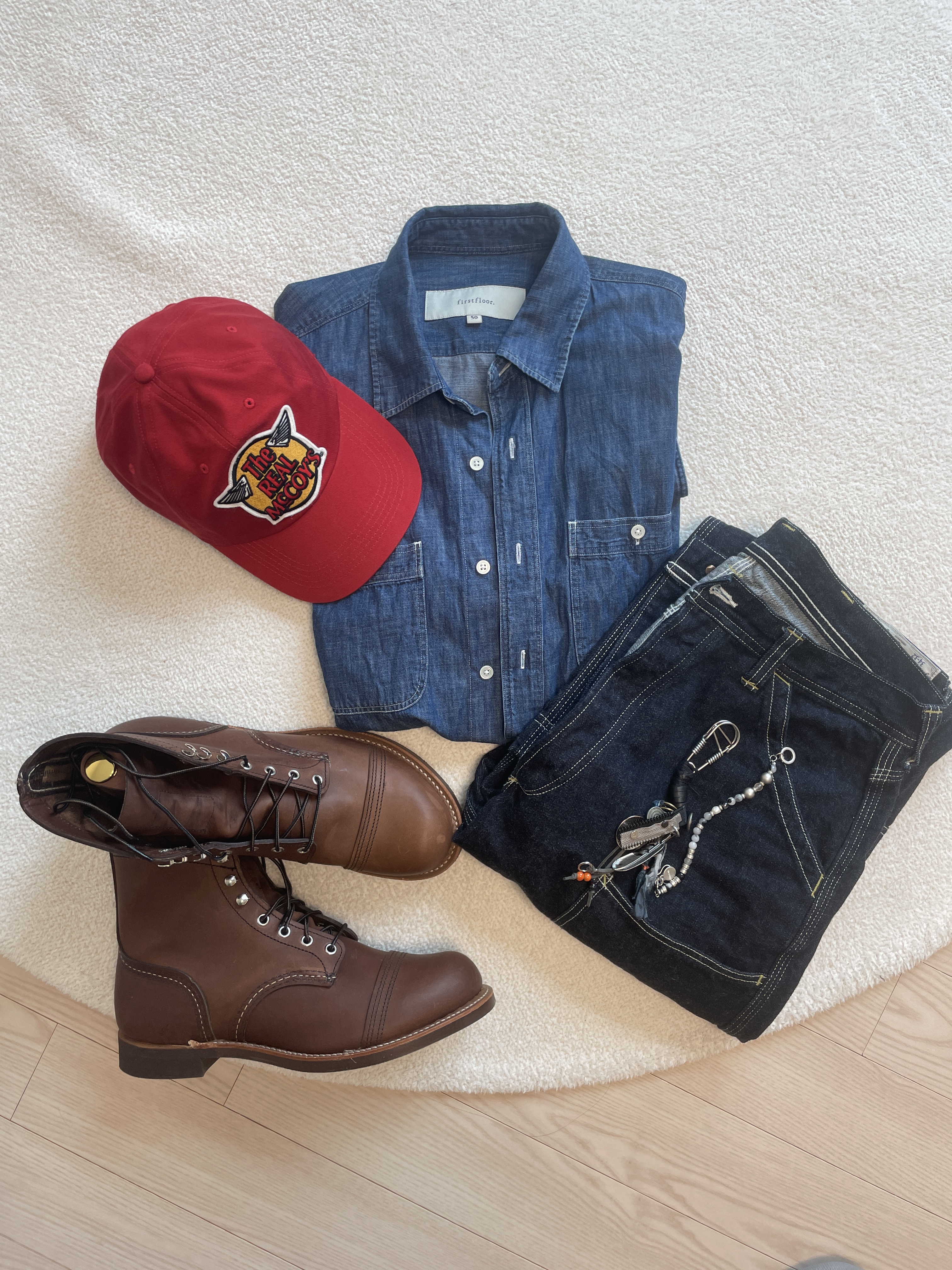 Red Wing Iron Ranger 8111 Amber Harness - D 착용 스타일 - 8