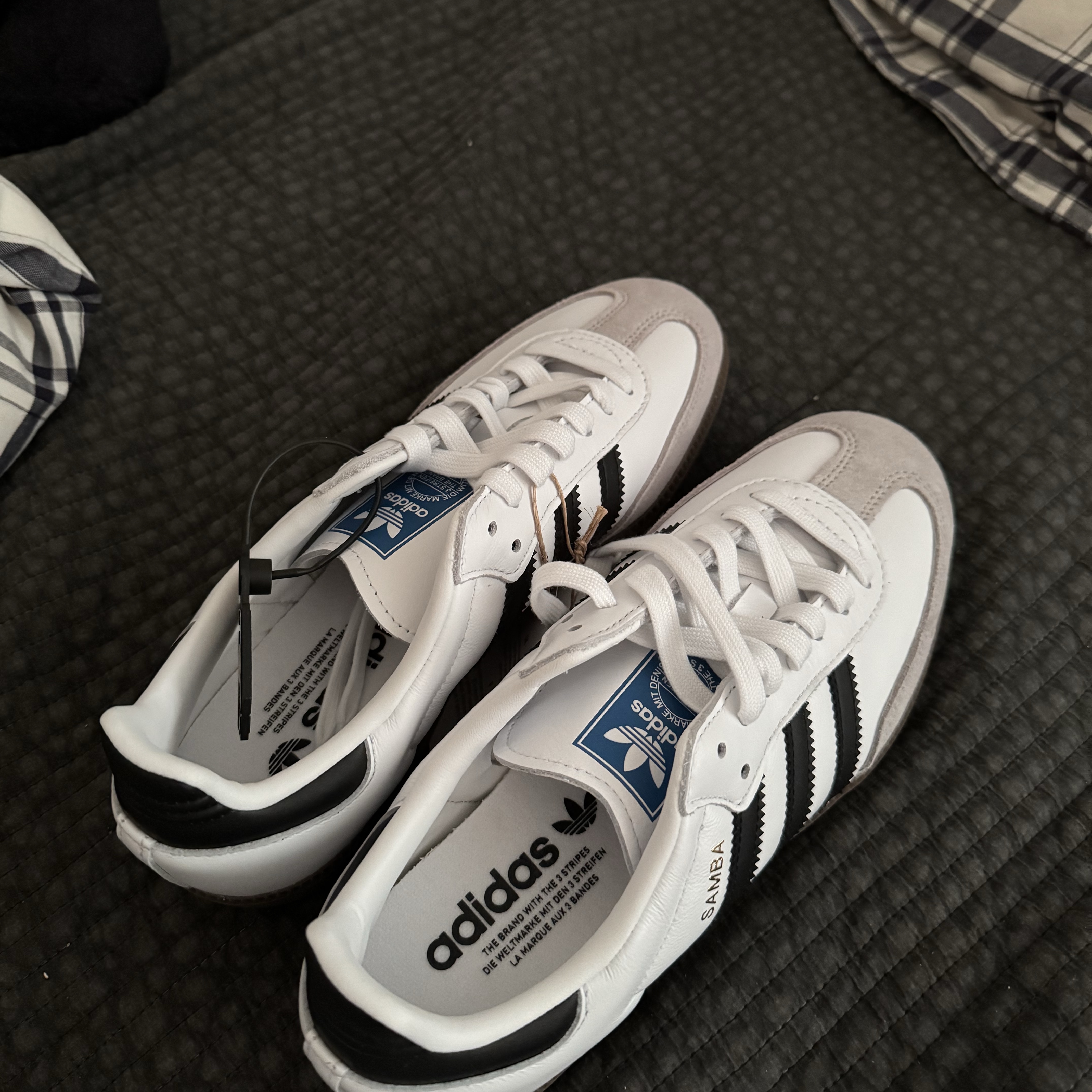 Adidas Samba OG Cloud White 착용 스타일