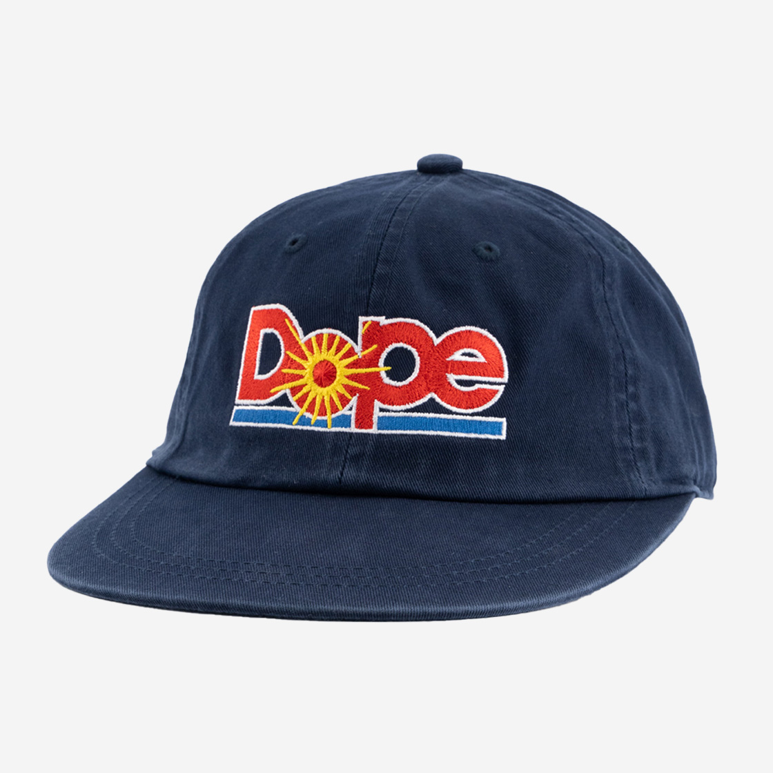 아노트 DOPE 롱 빌 워싱 캡 네이비(ANNOT DOPE Long Bill Washing Cap Navy) - 2