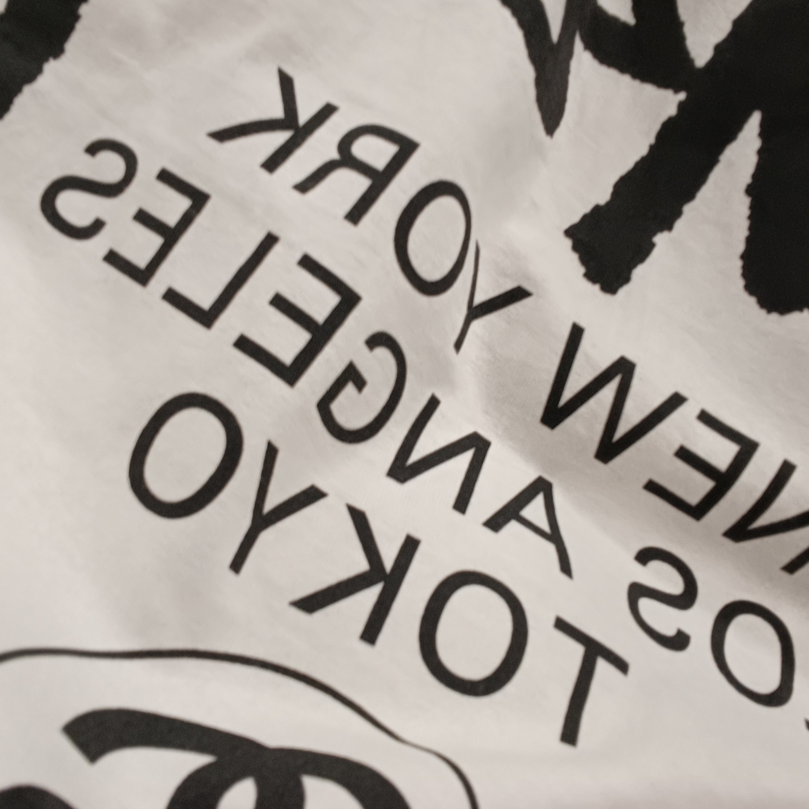 Stussy World Tour T-Shirt White 착용 스타일