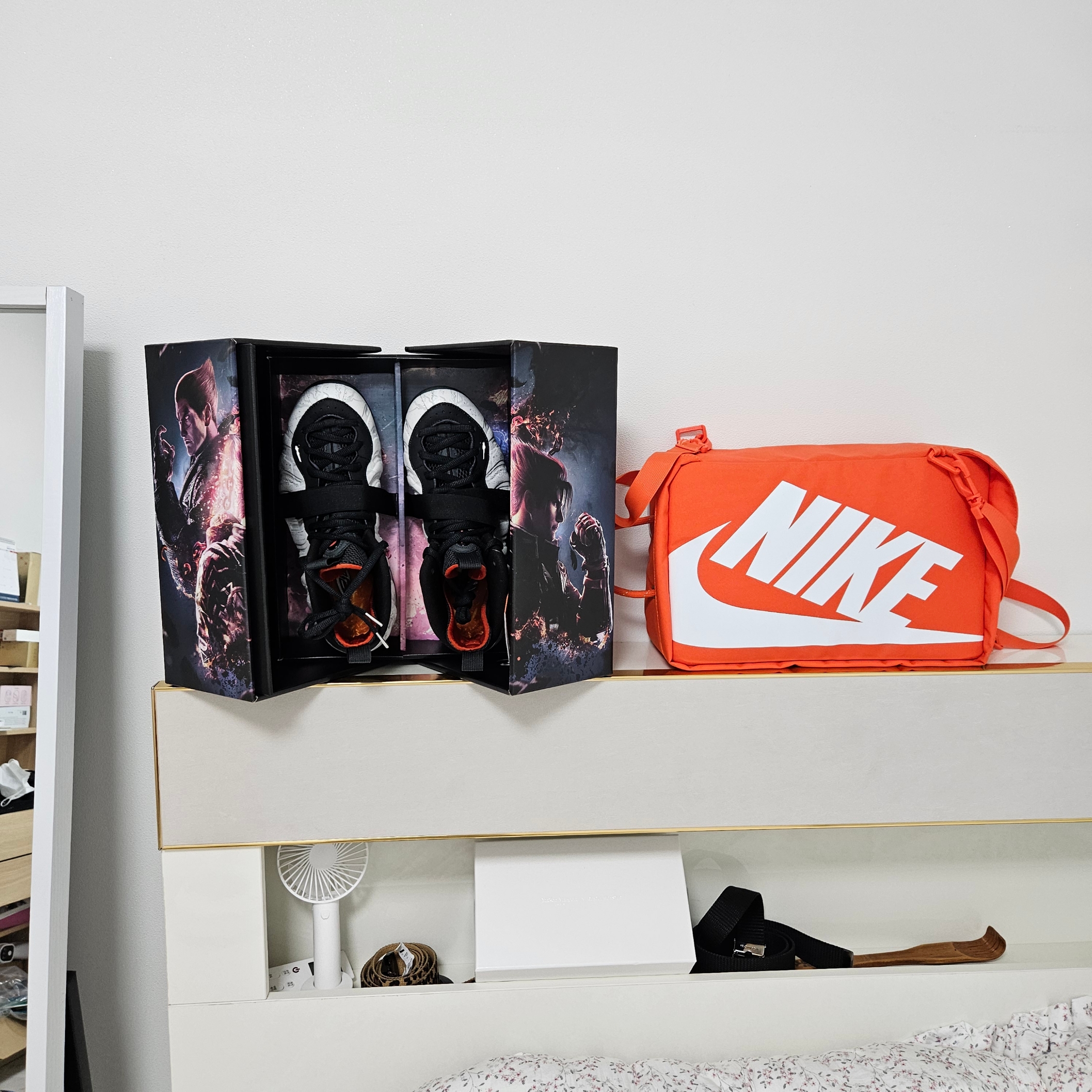 Nike x Tekken 8 Air Foamposite One PRM Jin 착용 스타일 - 3
