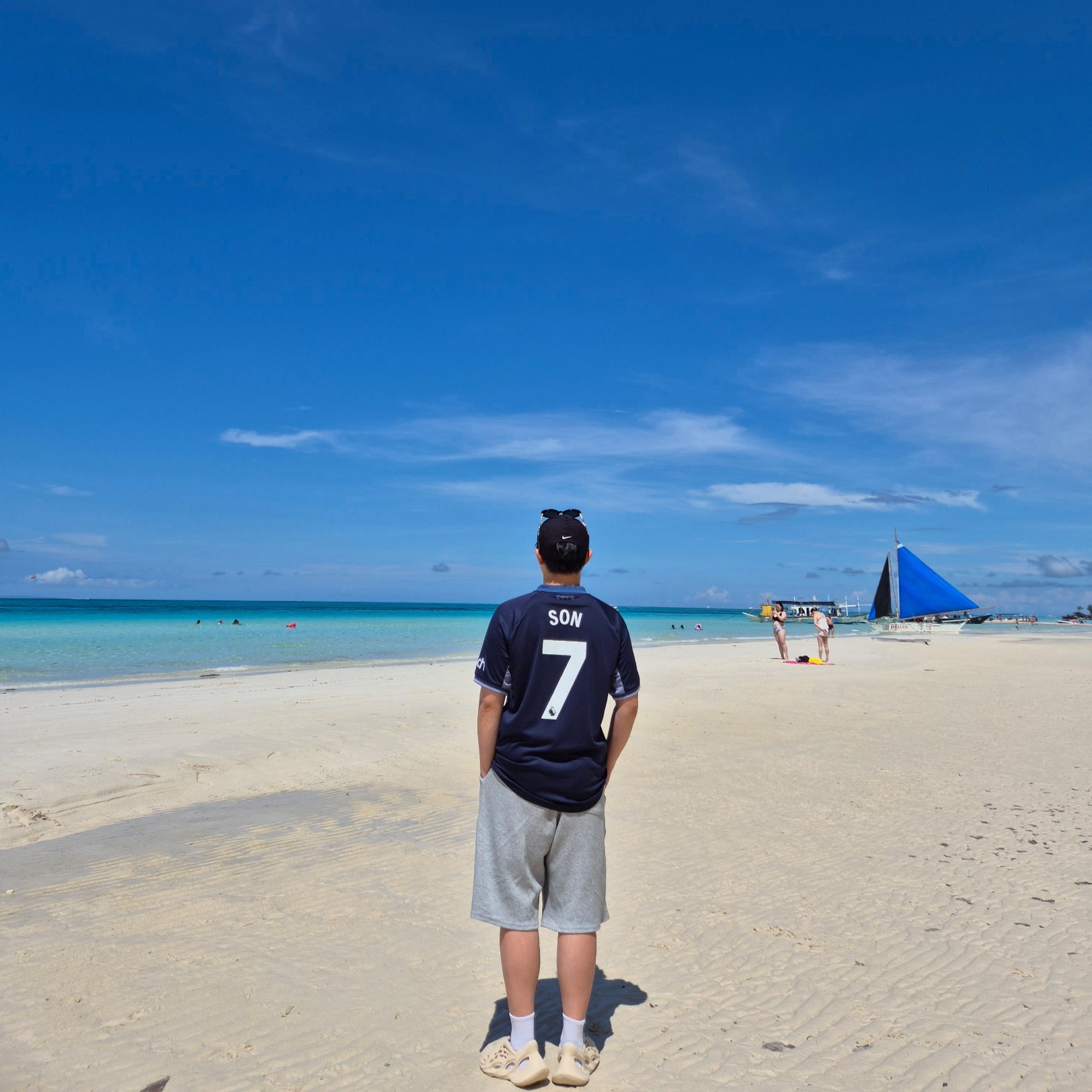 Nike Tottenham Hotspur 2023/24 Dri-Fit Stadium Away Jersey Mystic Navy (Non Marking Ver.) 착용 스타일