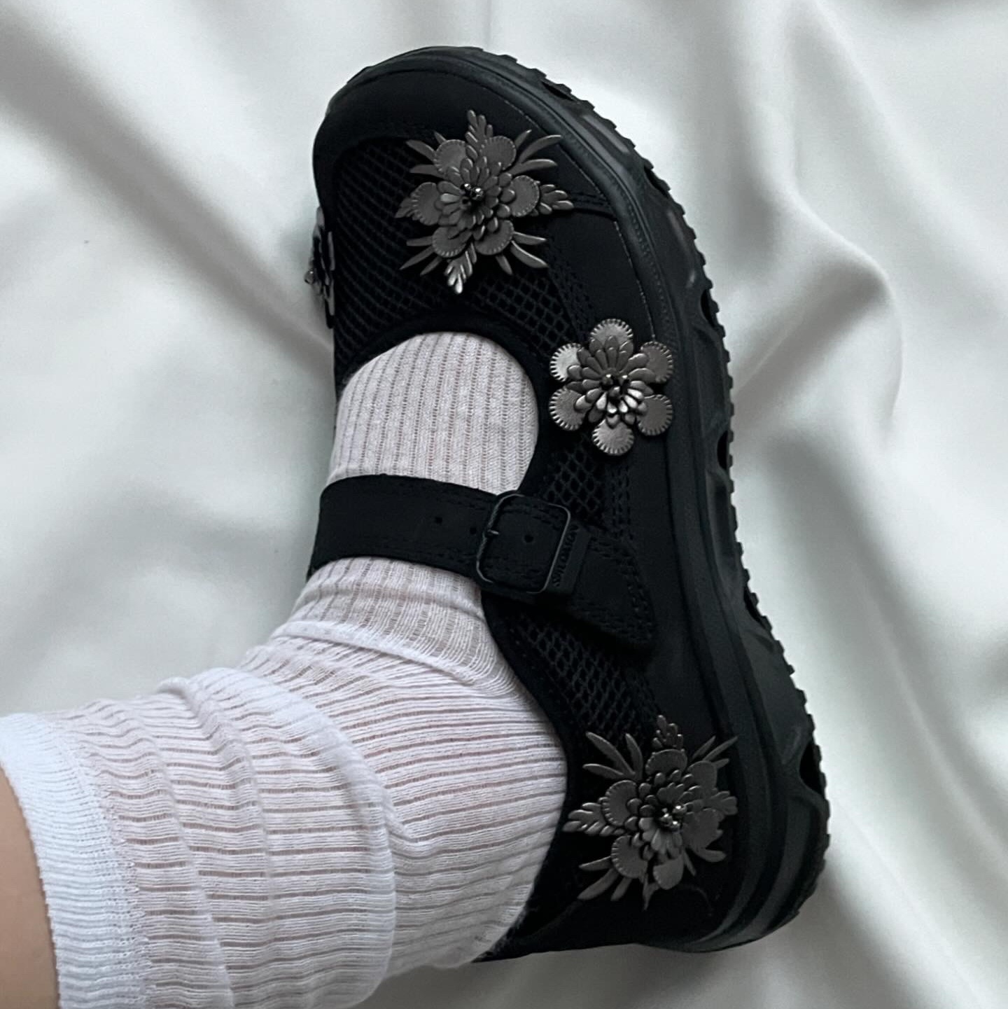 Salomon RX Marie Jeanne Black 착용 스타일 - 4