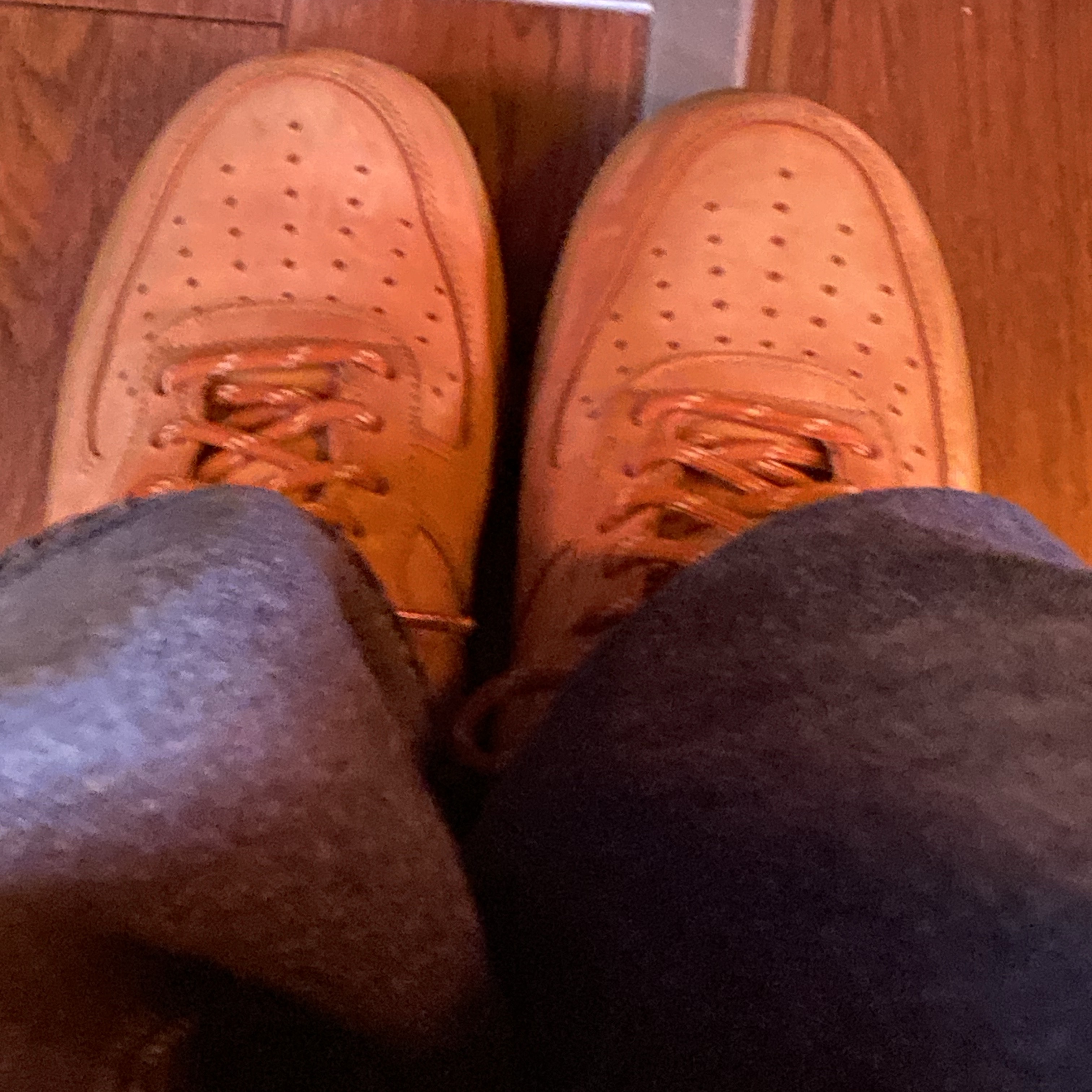 Nike Air Force 1 '07 WB Flax 착용 스타일