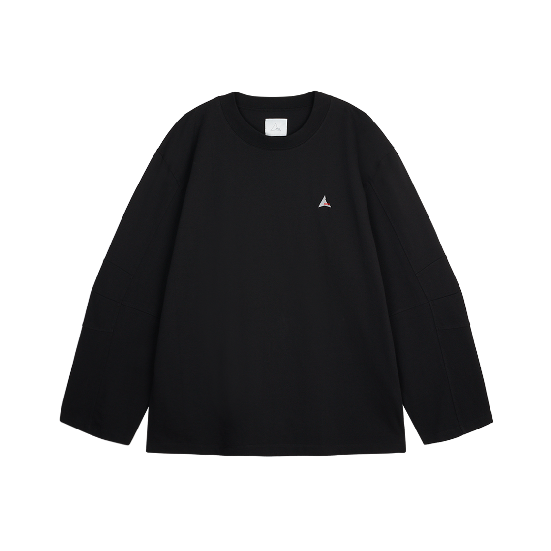 로아 롱 슬리브 로고 블랙 - 24FW(ROA Long Sleeve Logo Black - 24FW)