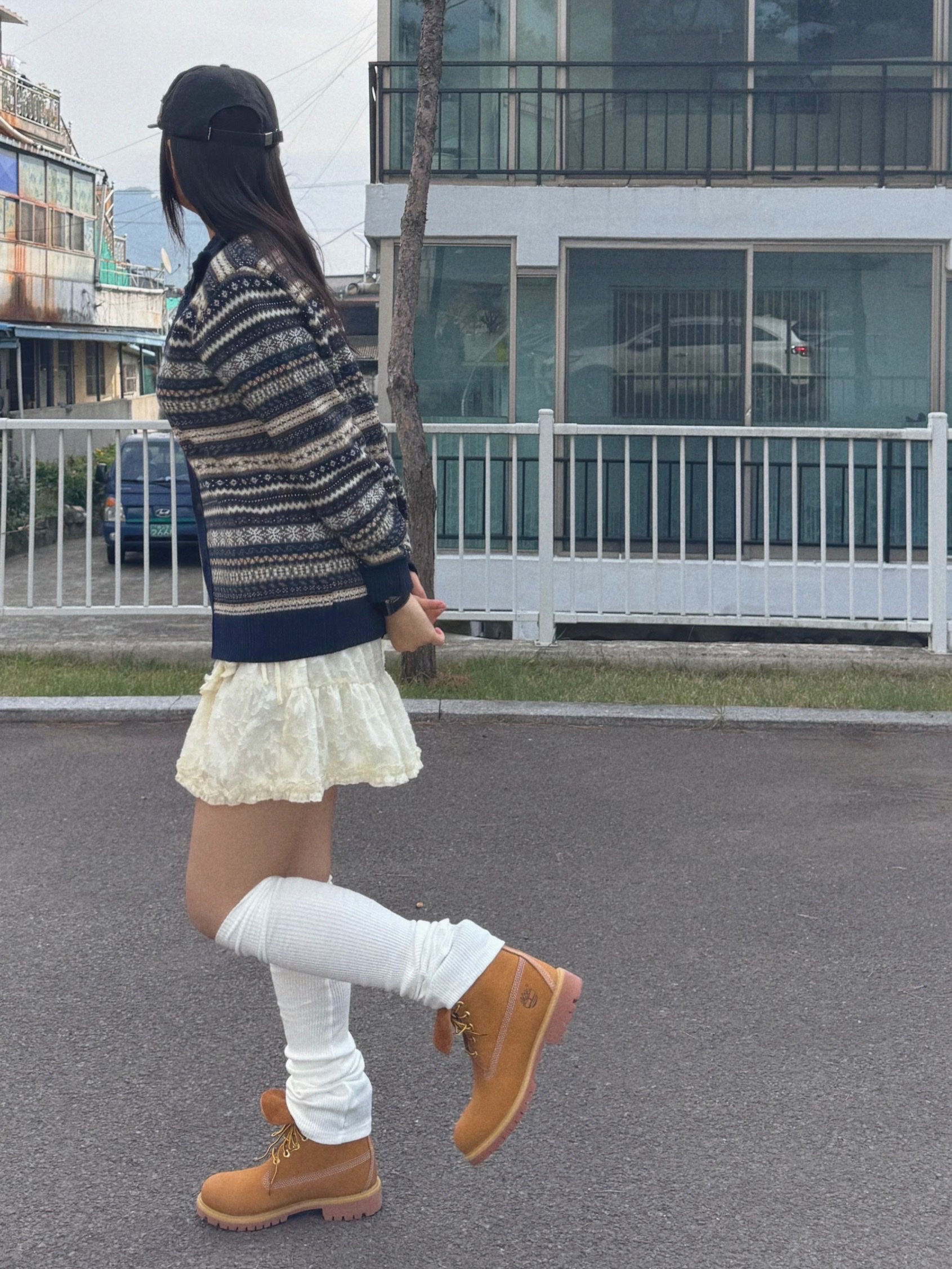 Timberland Premium 6 inch Waterproof Boot Wheat Nubuck - Wide 착용 스타일 - 1