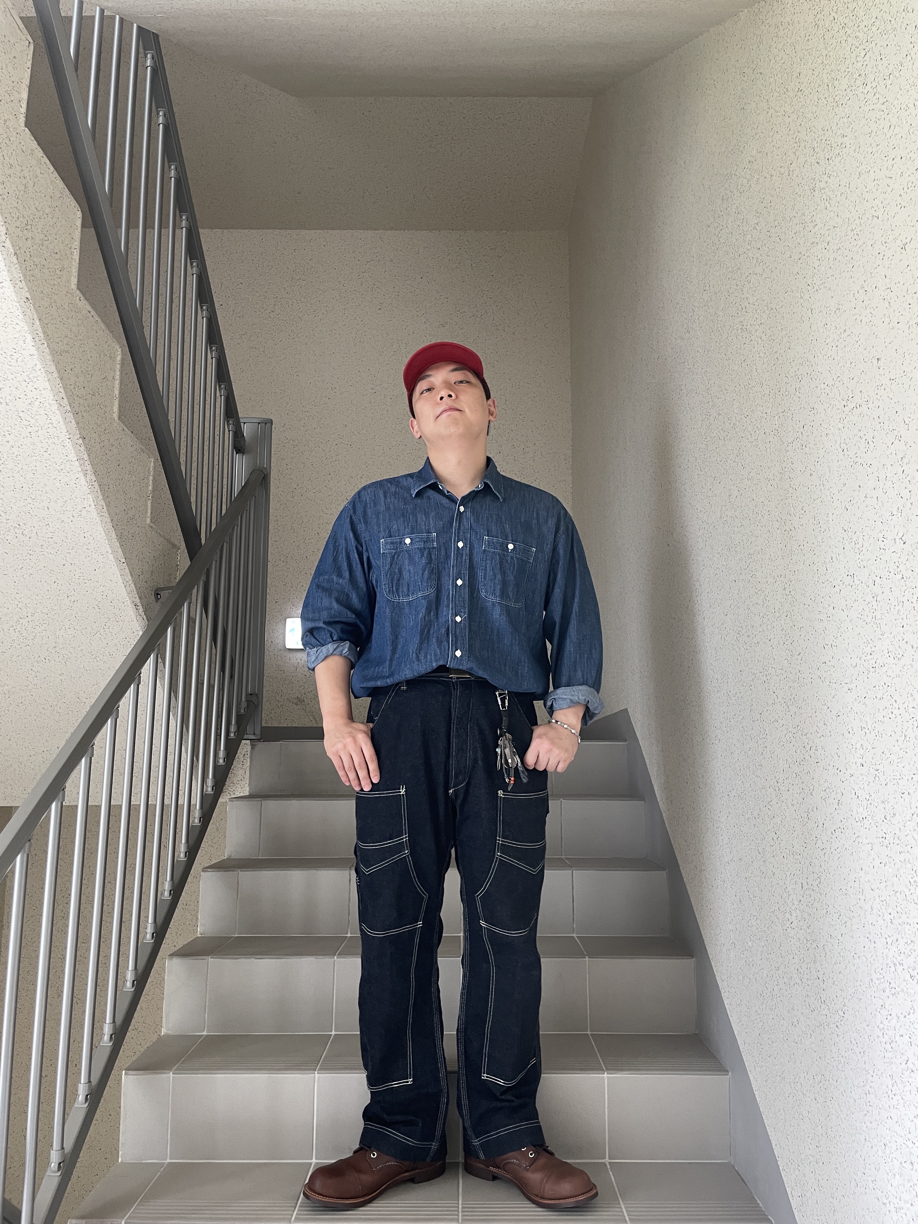 Red Wing Iron Ranger 8111 Amber Harness - D 착용 스타일 - 4