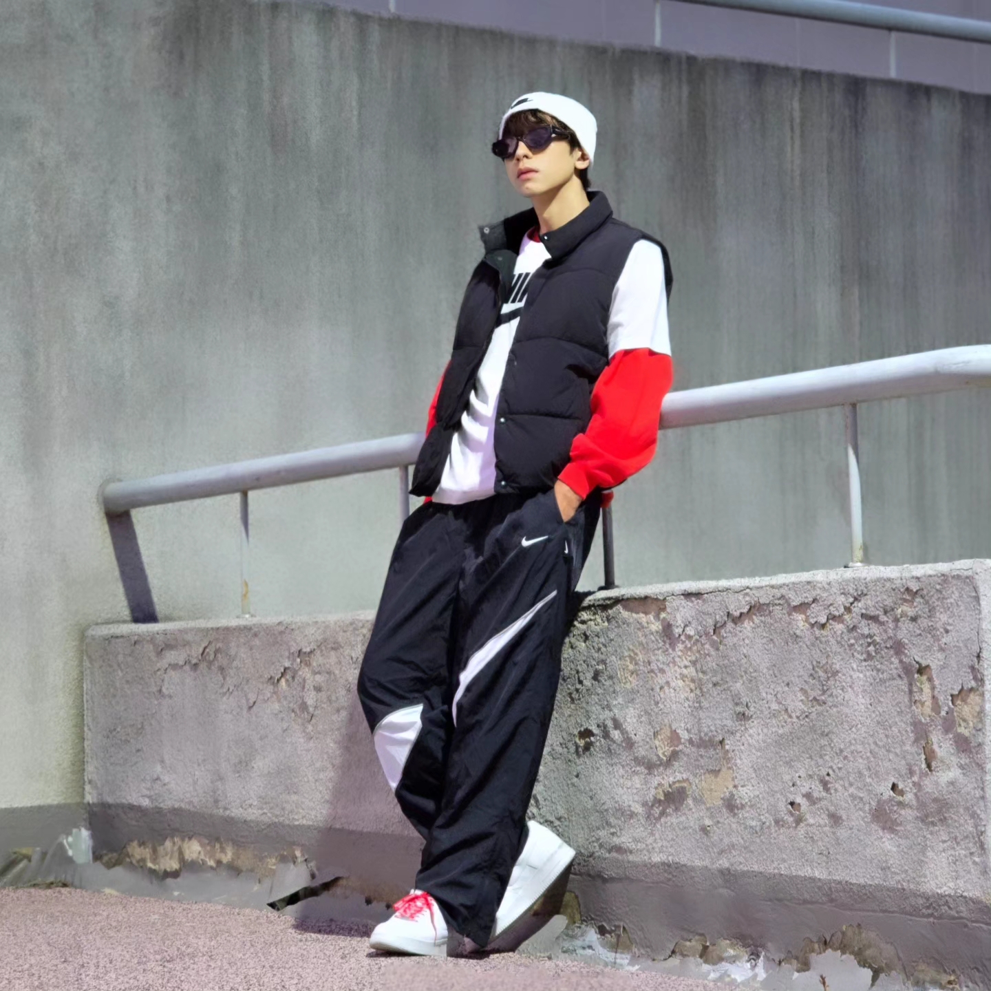 Nike NSW T-Shirt White - Asia, Nike NSW T-Shirt White - US/EU 착용 스타일 - 3