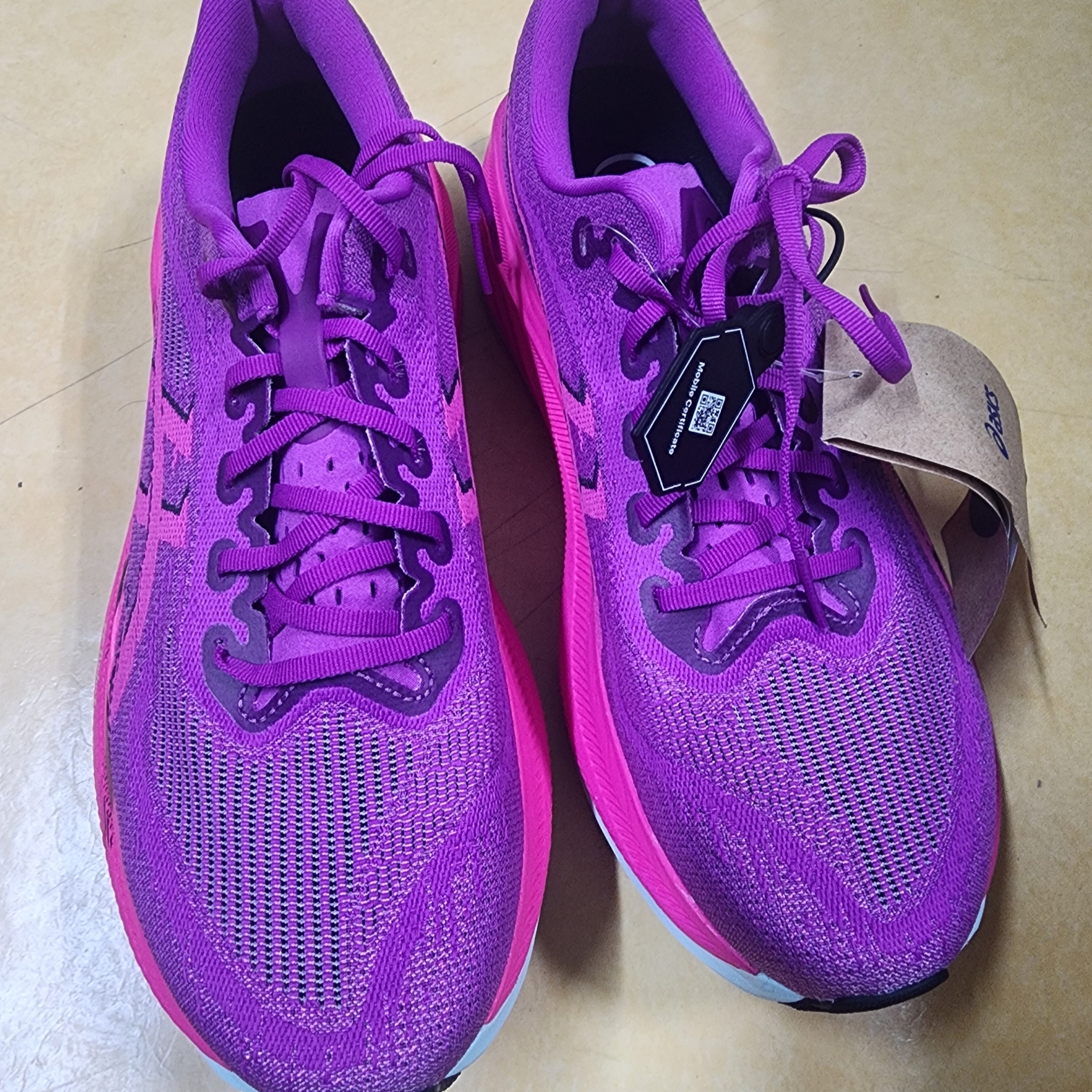 Asics Superblast 2 Bold Magenta Pink Glo 착용 스타일 - 3