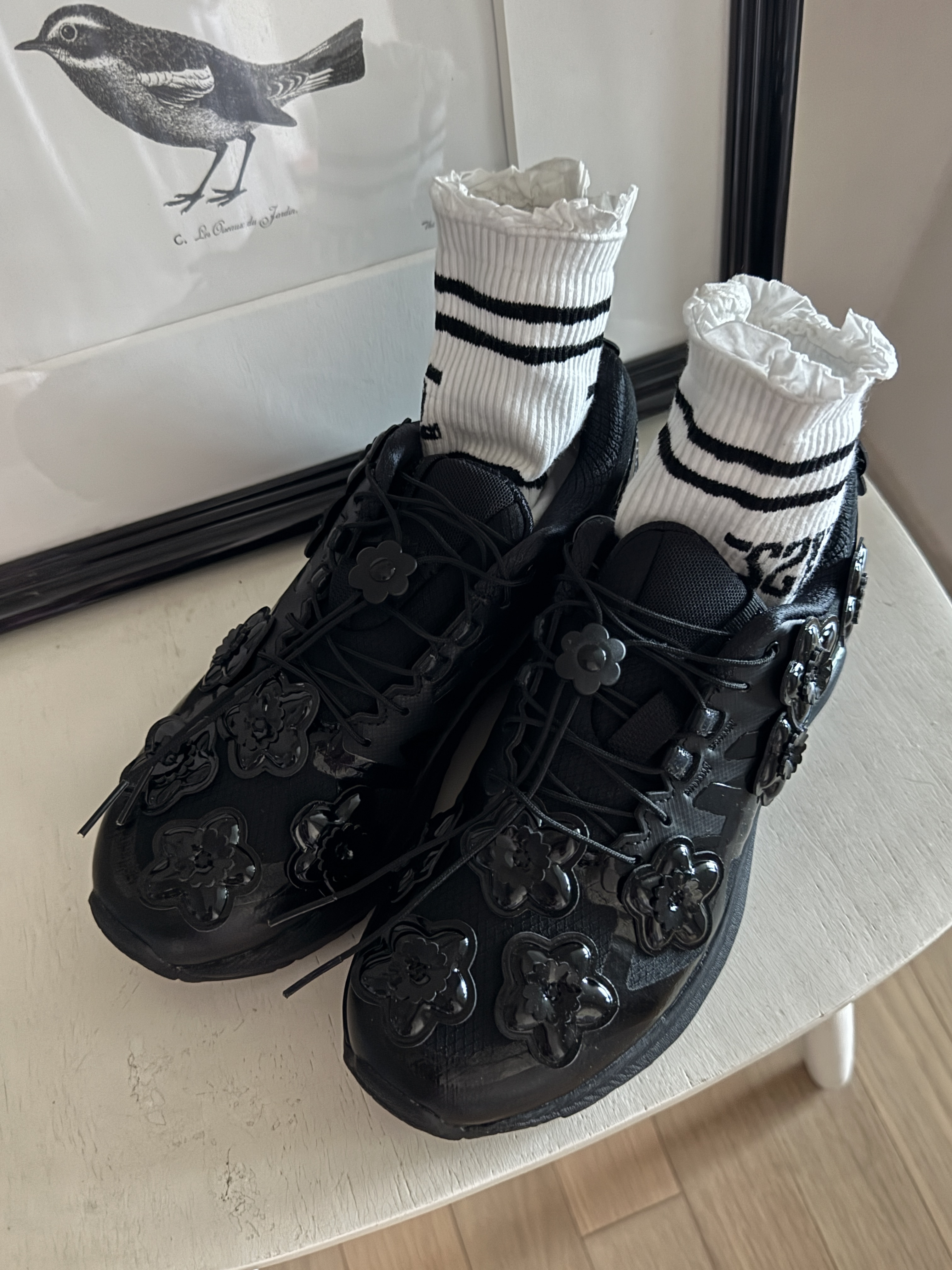 Asics x Cecilie Bahnsen Gel-Terrain Black 착용 스타일 - 1