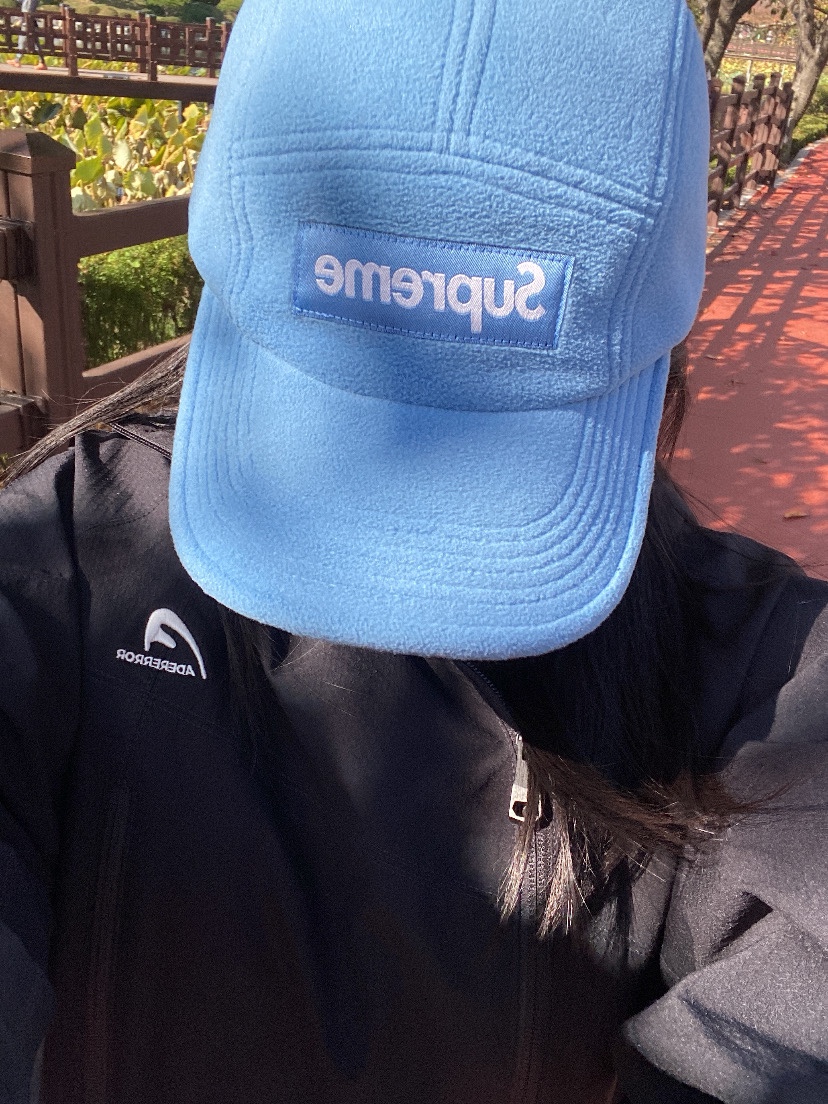 Supreme Polartec Camp Cap Dusty Teal - 22FW, Ader Error Plue Windbreaker Noir 착용 스타일 - 1