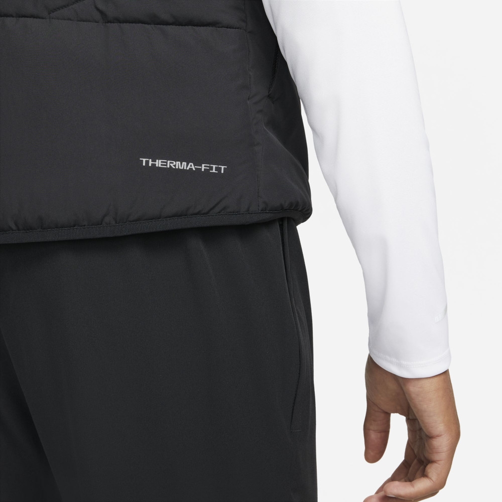 Nike Therma-Fit Repel Synthetic-Fill Running Gilet Black - Asia 착용 스타일