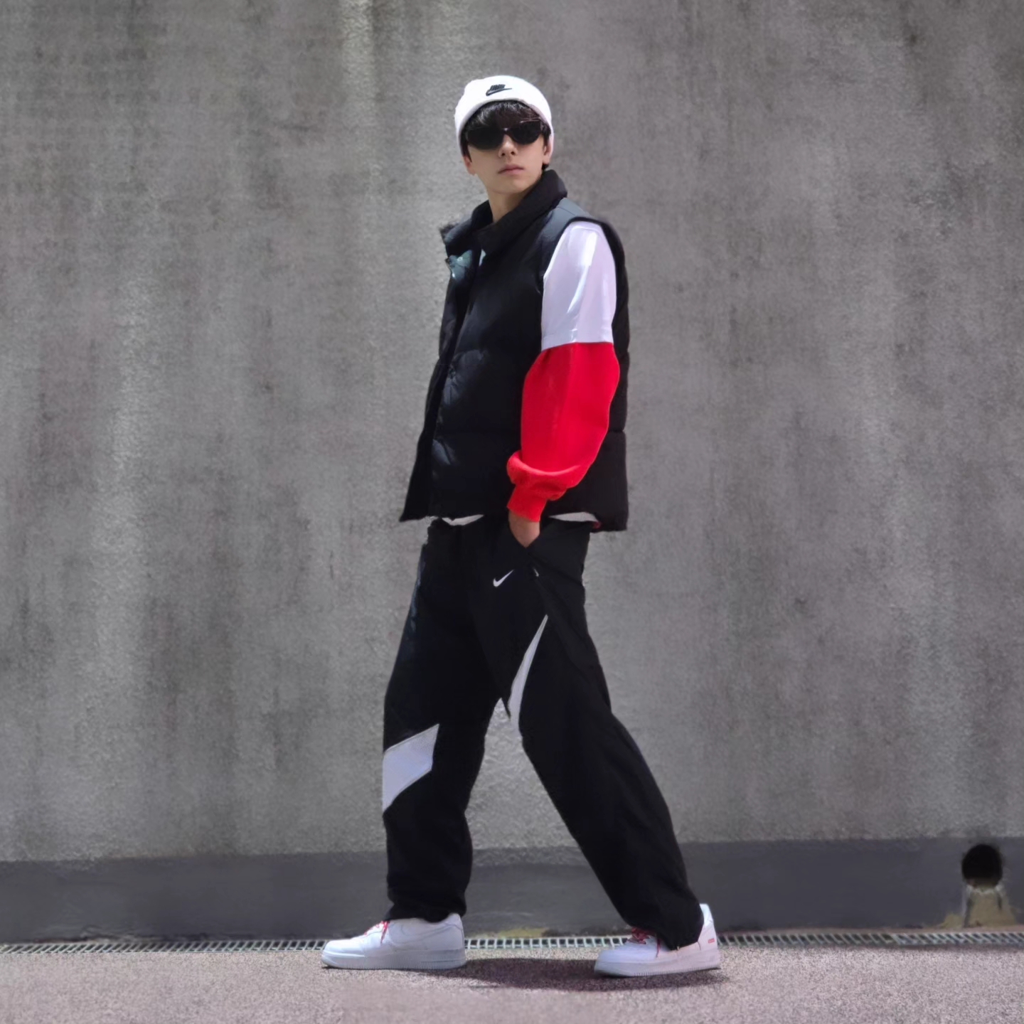 Nike NSW T-Shirt White - Asia, Nike NSW T-Shirt White - US/EU 착용 스타일 - 6