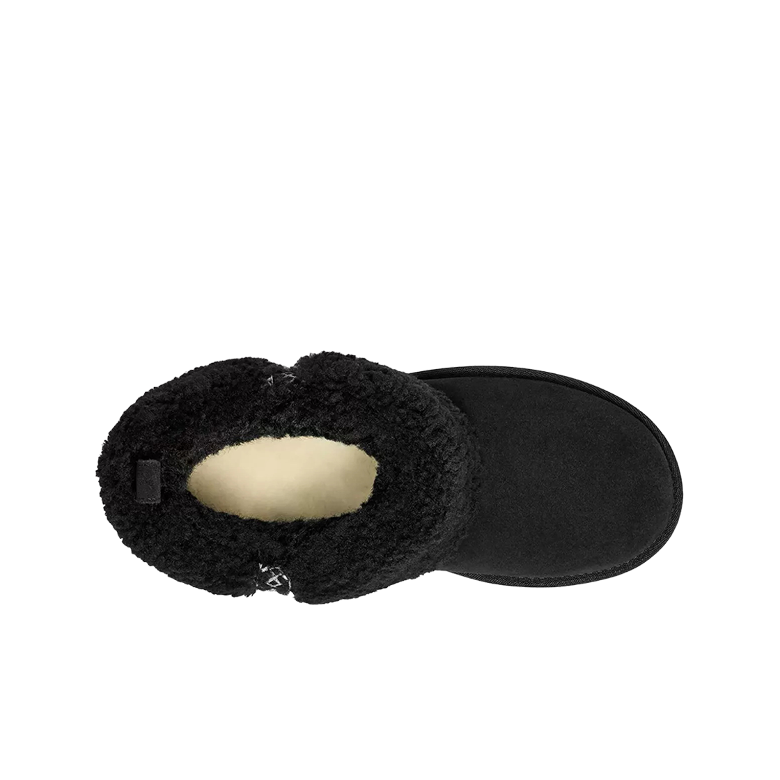 (W) 어그 클래식 울트라 미니 브레이드 부츠 블랙((W) UGG Classic Ultra Mini Braid Boots Black) - 2