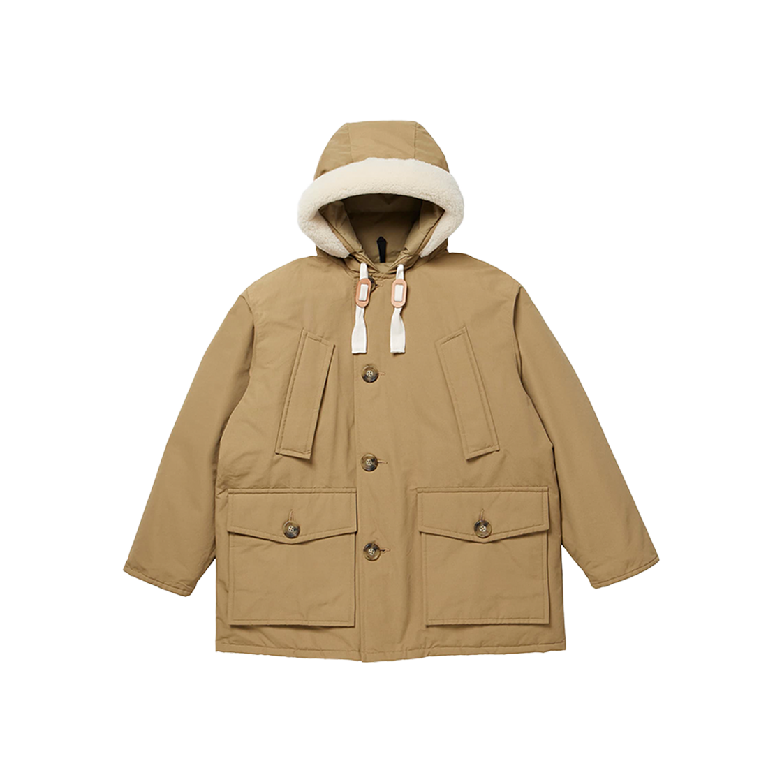 KM4DDWJWR02BG Woolrich Arctic Classic Fit Parka Beige - 24FW