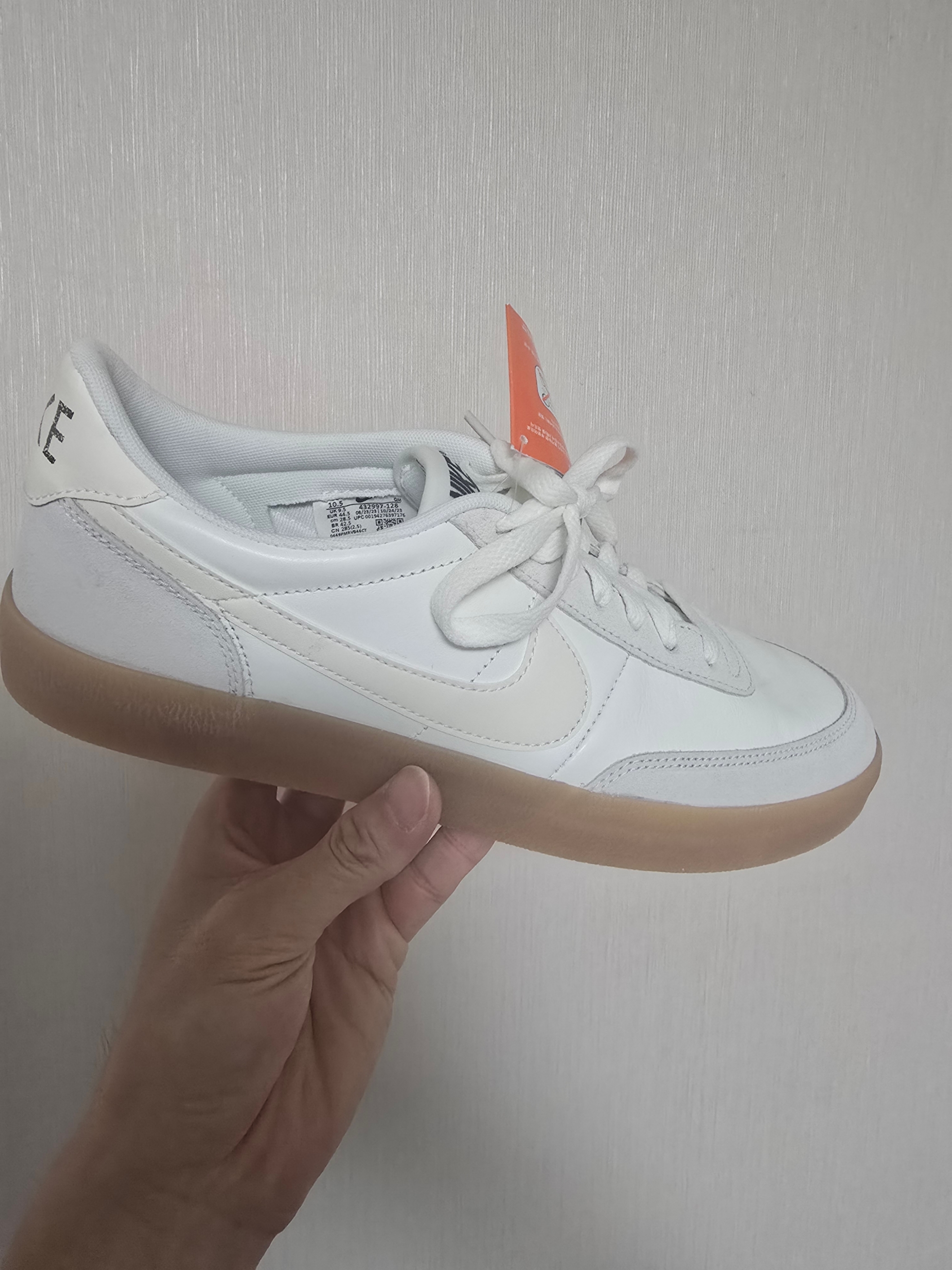 Nike Killshot 2 Leather Sail Gum 착용 스타일 - 2