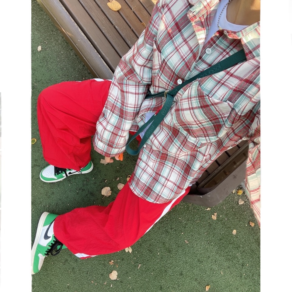 (W) Jordan 1 Retro High OG Lucky Green 착용 스타일