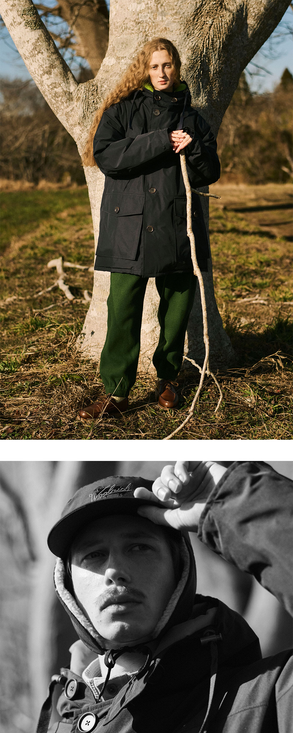 울리치 고어텍스 2레이어 뉴 아틱 파카 네이비 - 24FW | Woolrich | KREAM
