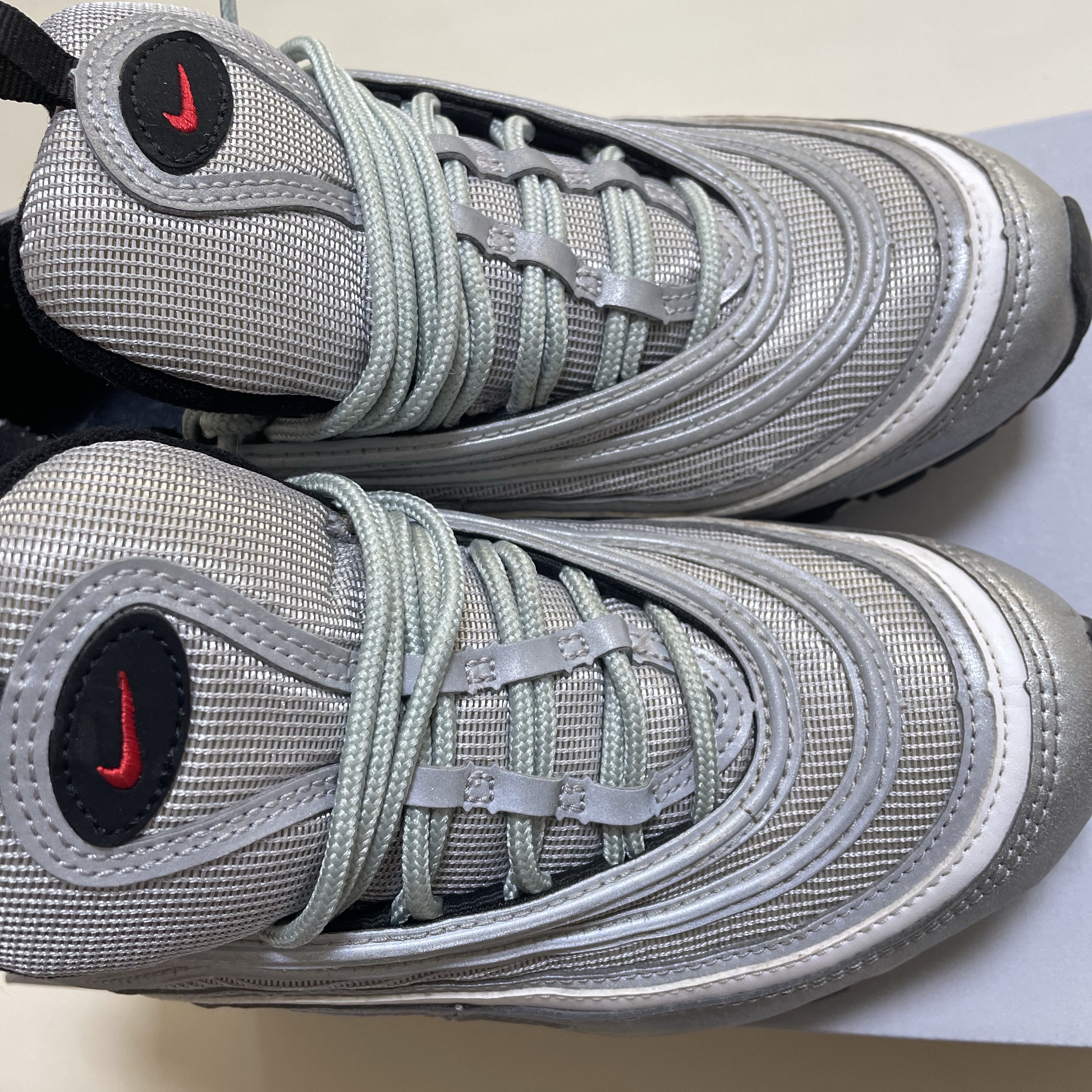 Nike Air Max 97 OG Silver Bullet 2022 착용 스타일 - 1