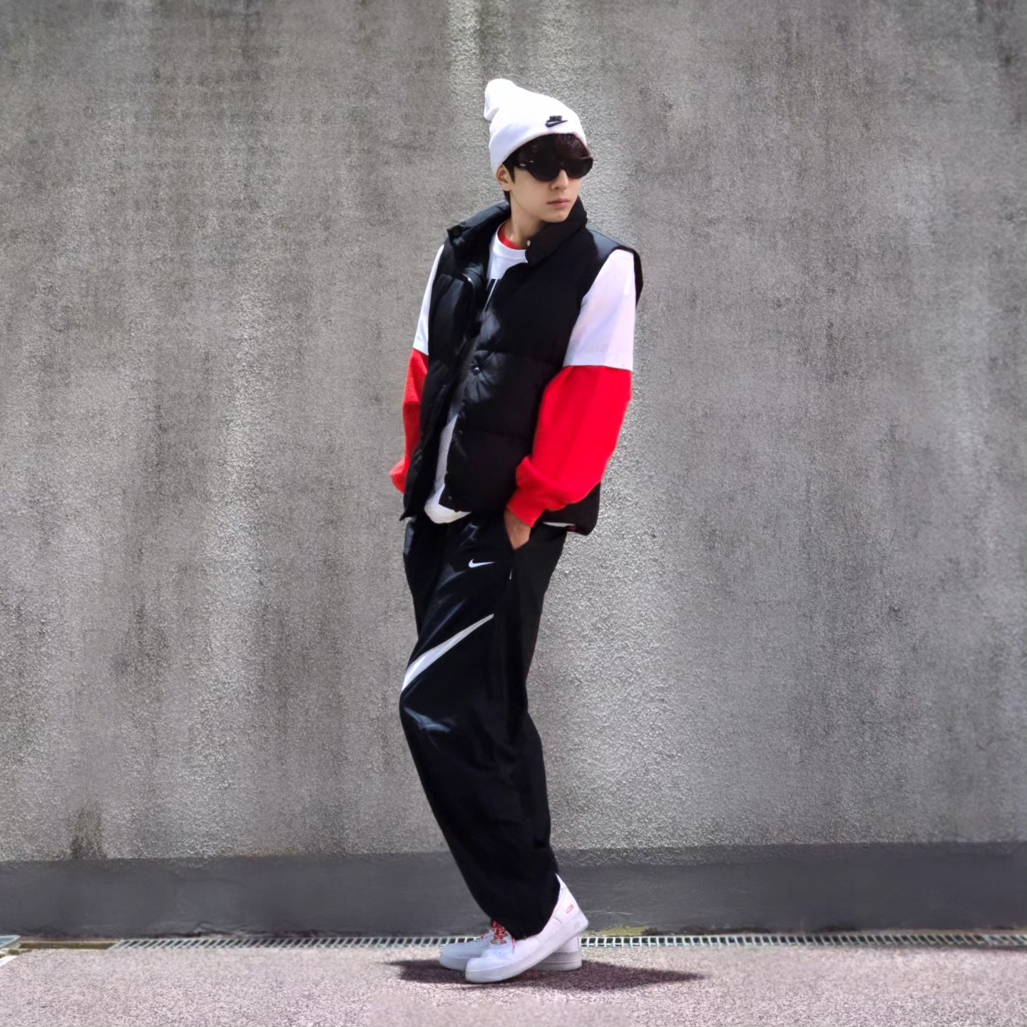 Nike NSW T-Shirt White - Asia, Nike NSW T-Shirt White - US/EU 착용 스타일 - 5