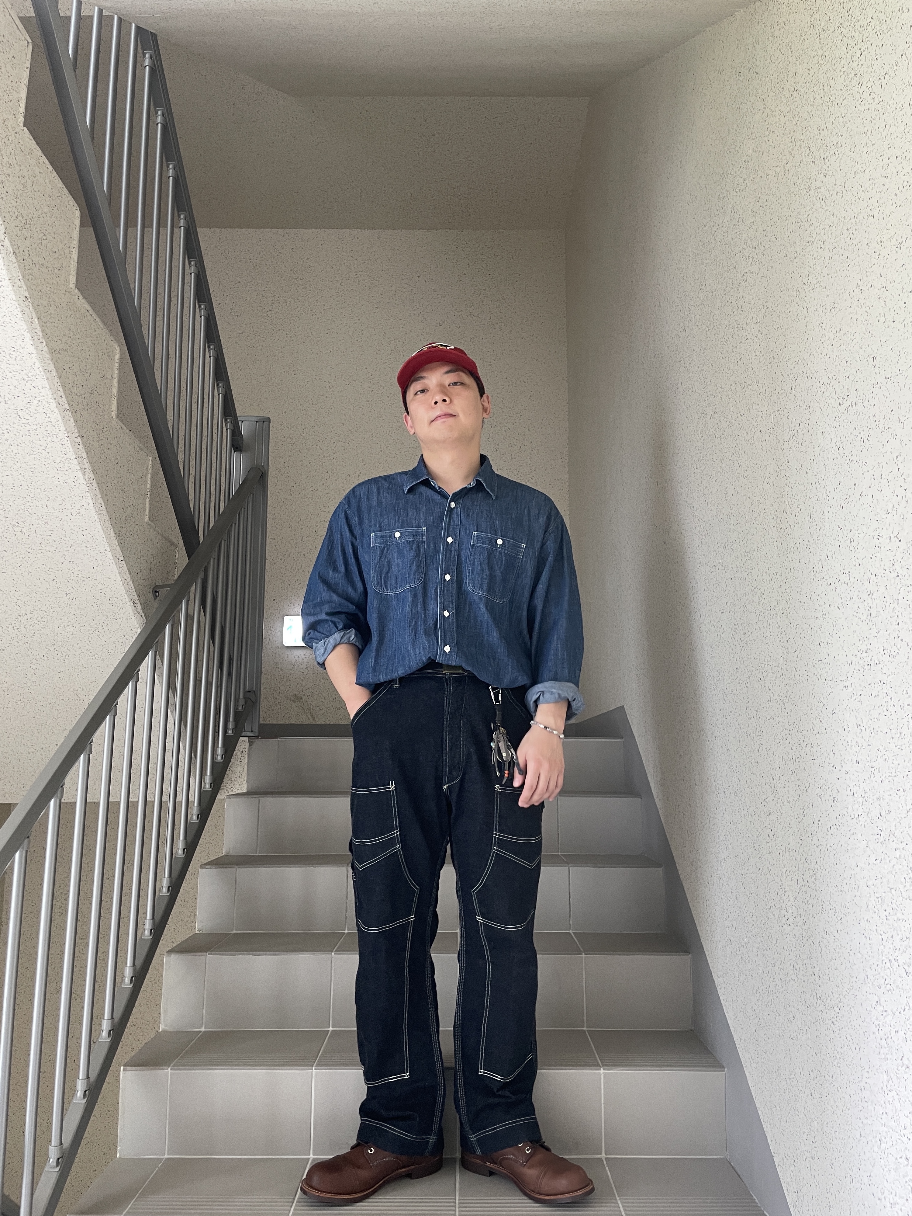 Red Wing Iron Ranger 8111 Amber Harness - D 착용 스타일 - 5
