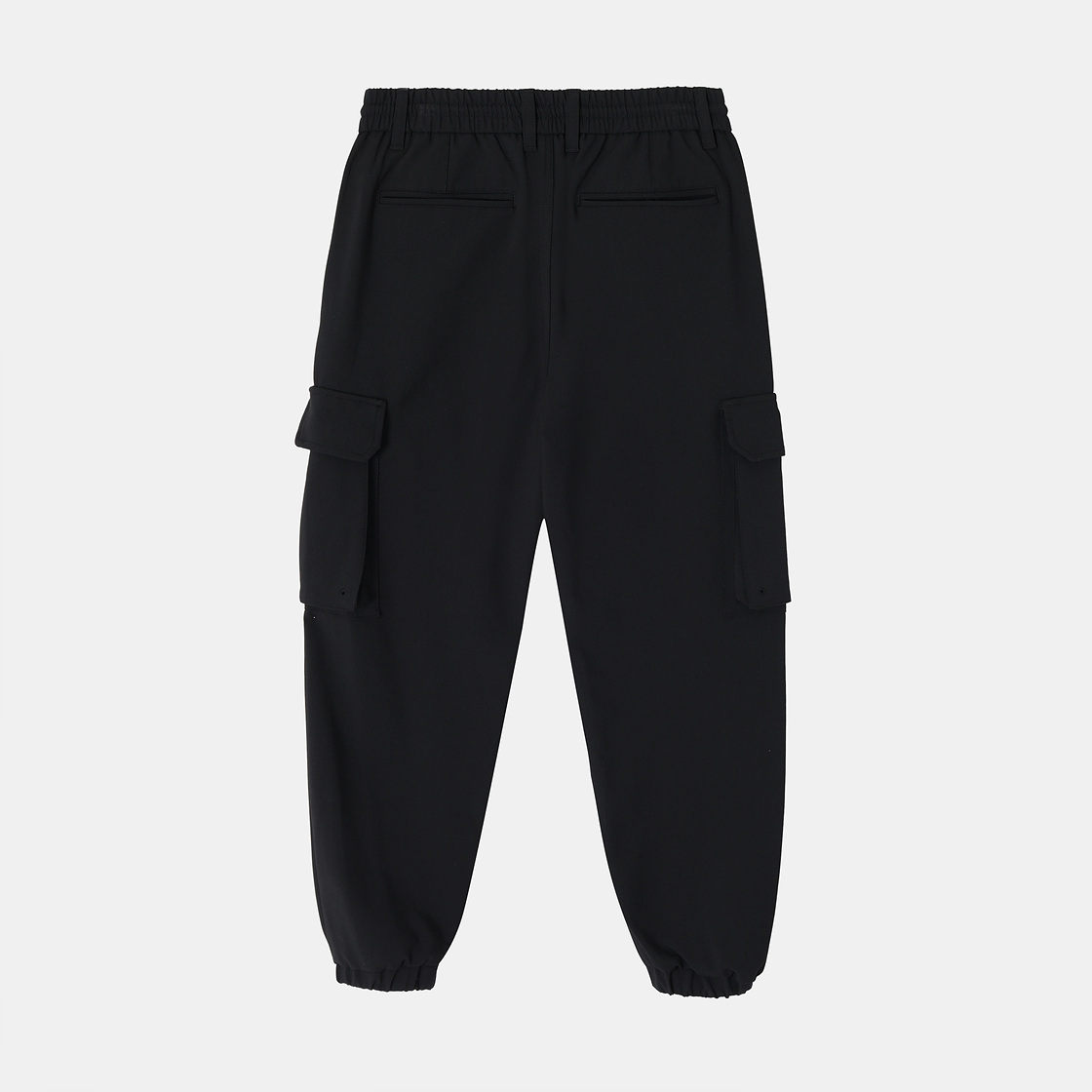 [OUTLET] 송지오옴므 더블 카고 조거 팬츠 블랙([OUTLET] Songzio Homme Double Cargo Jogger Pants Black) - 2