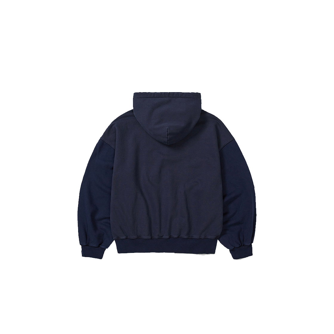 카락터 그리드 후드 워시드 네이비(Karactor Grid Hoodie Washed Navy) - 2