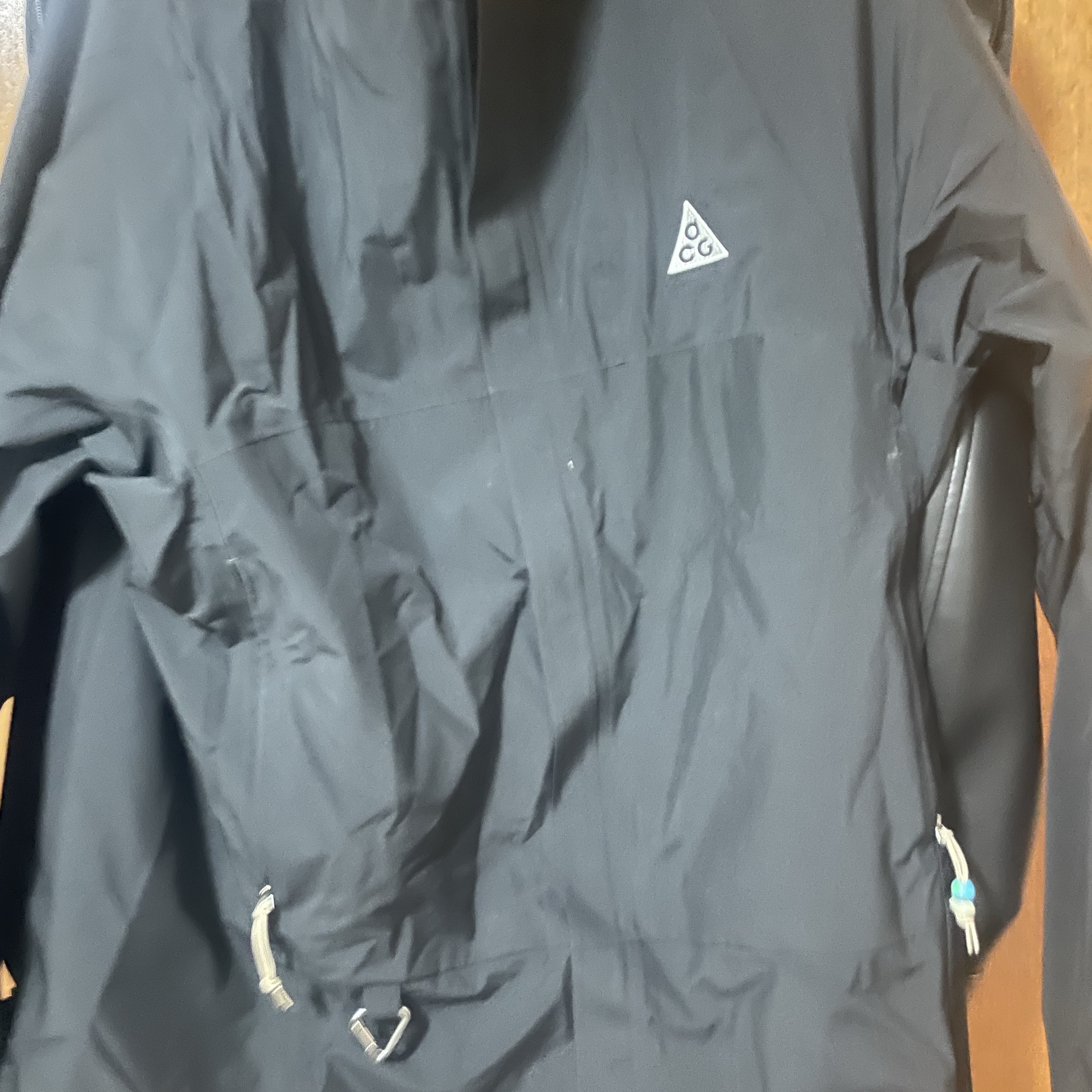 Nike ACG Storm-Fit ADV Cascade Rains Full Zip Jacket Black - Asia 착용 스타일