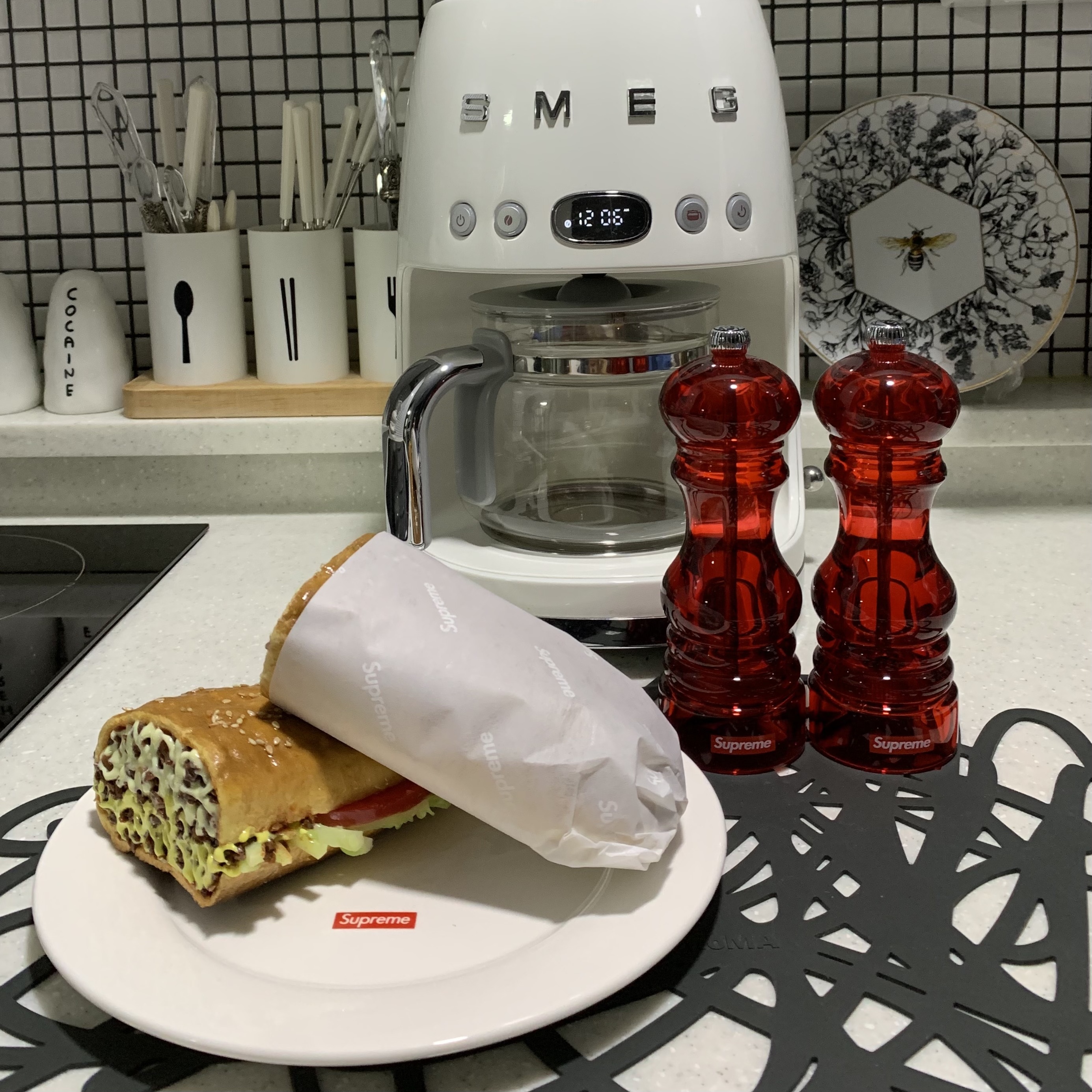 슈프림 레플리카 찹드 치즈 샌드위치 멀티컬러 - 24FW | Supreme | KREAM