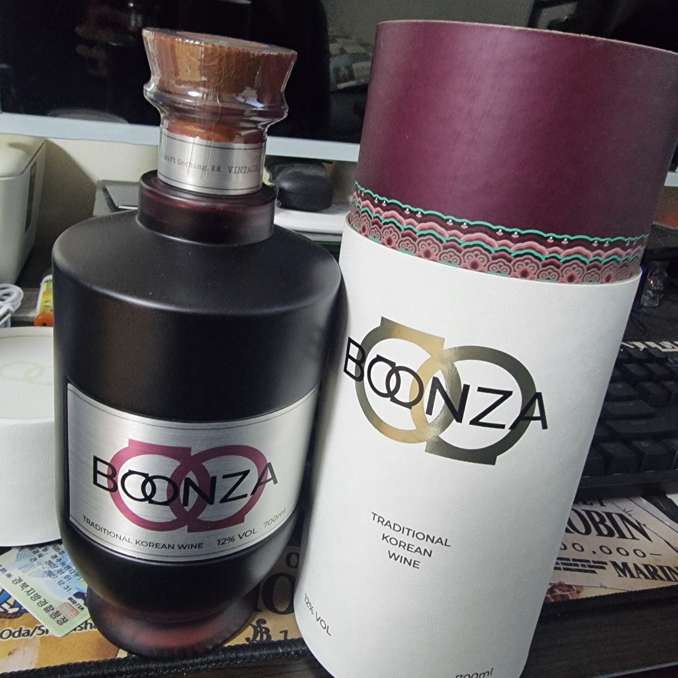 BOONZA 12% 700ml 착용 스타일