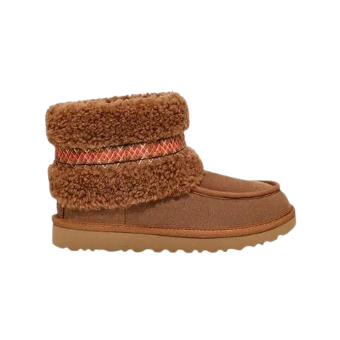1148930-HWD (W) UGG Mini Braid Boots Hardwood