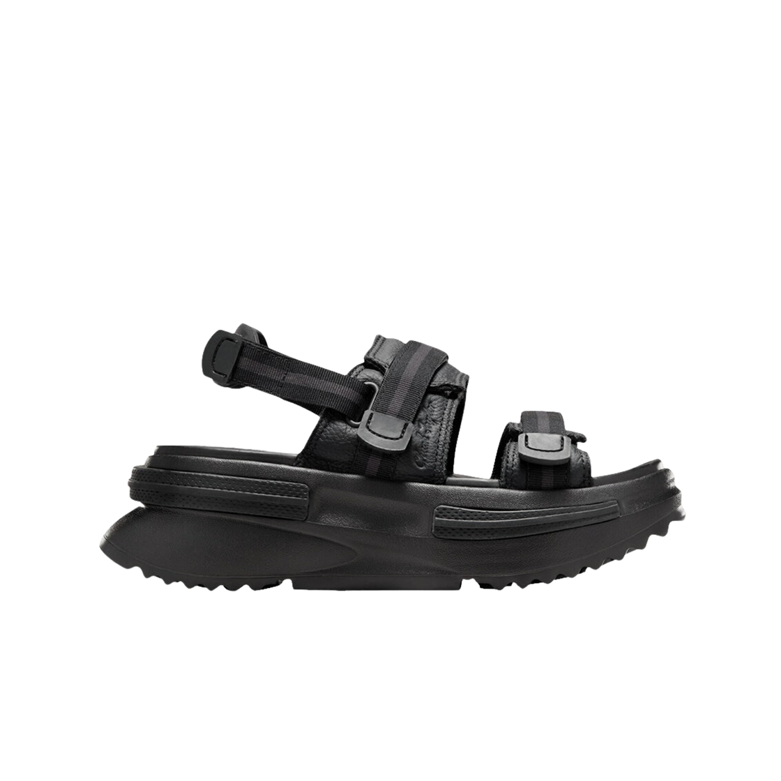 컨버스 런스타 유틸리티 샌들 CX 슬립 블랙(Converse Run Star Utility Sandal Cx Slip Black) - 1