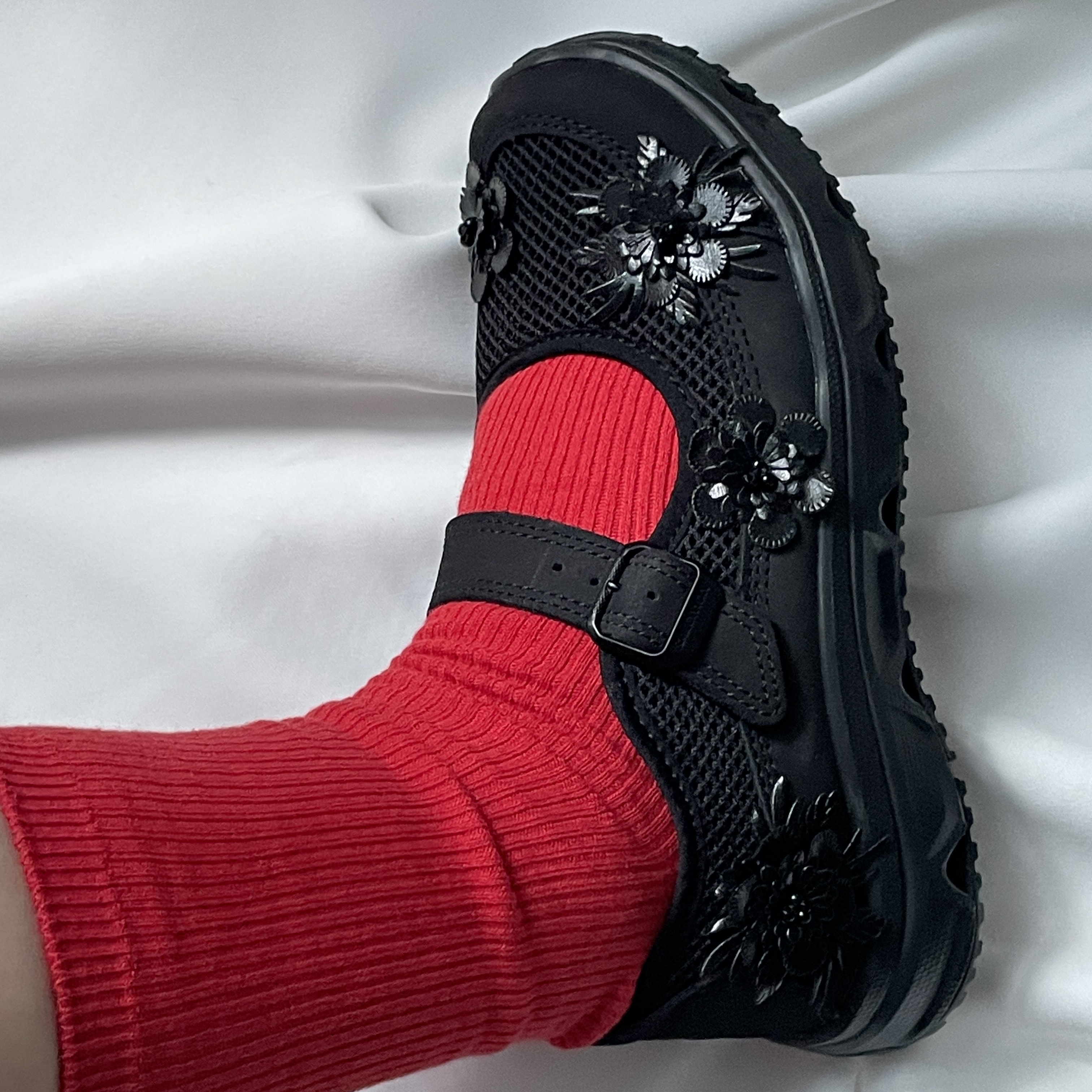 Salomon RX Marie Jeanne Black 착용 스타일 - 1