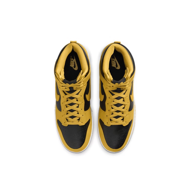 Nike Wu-Tang Clan Dunk High Black and Pollen 착용 스타일 - 4