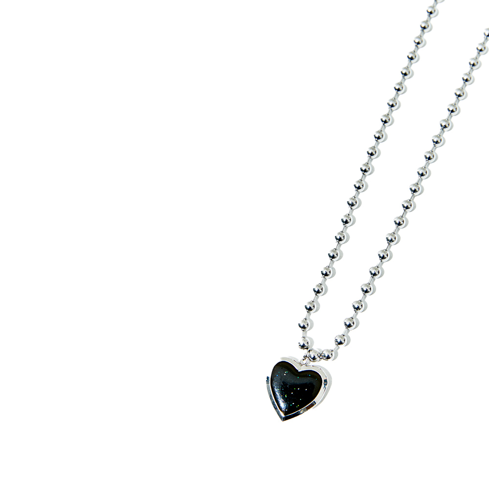 니로 세렌디피티 하트 템퍼러처 체인지 네크리스(NiRO.SERENDiPiTY Heart Temperature Change Necklace #23) - 2