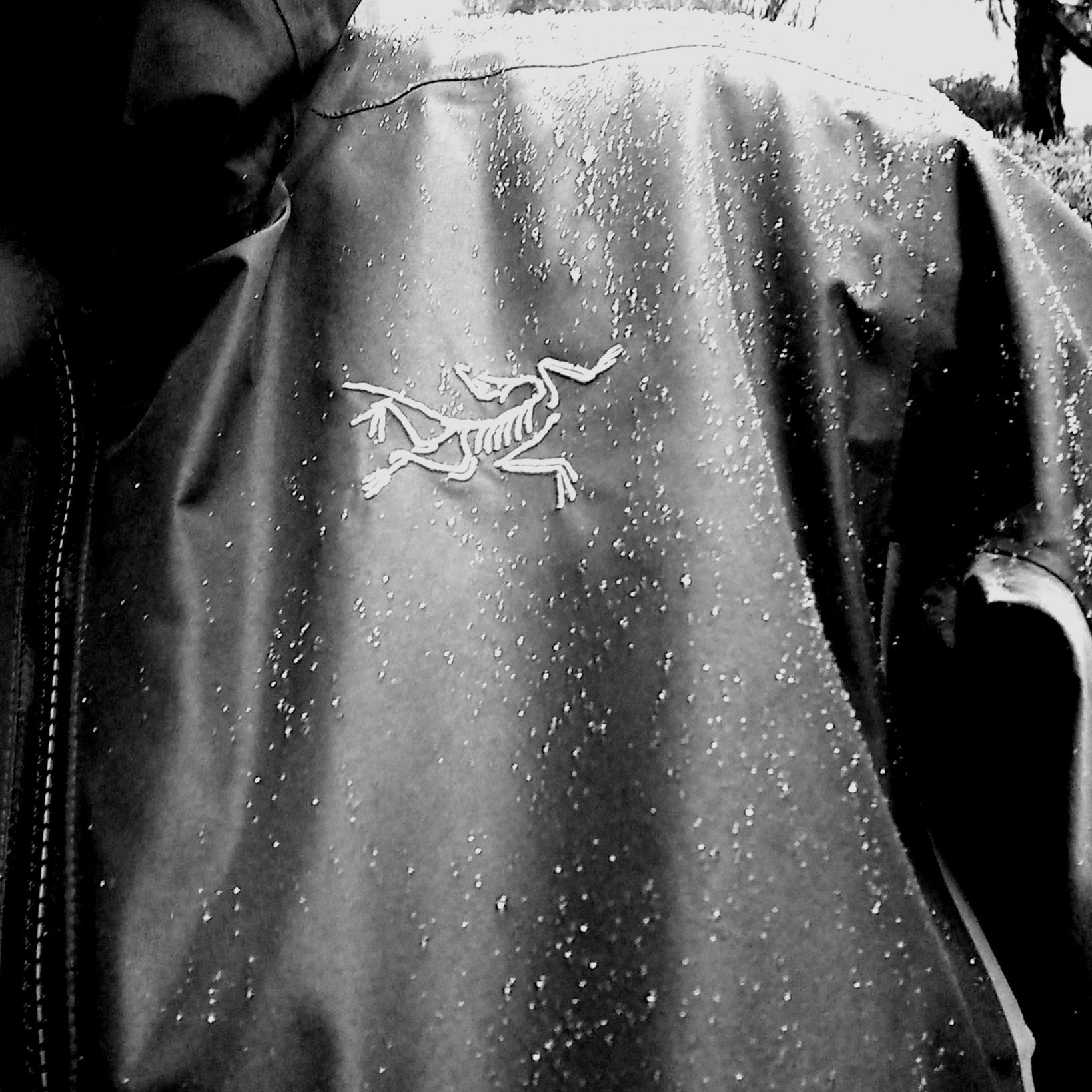 Arc'teryx Solano Insulated Hoody Black Graphite, Arc'teryx Gore 5 Panel Cap Black 착용 스타일 - 2
