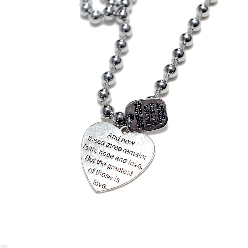 니로 세렌디피티 하트 스퀘어 네크리스(NiRO.SERENDiPiTY Heart Square Necklace #22) - 2