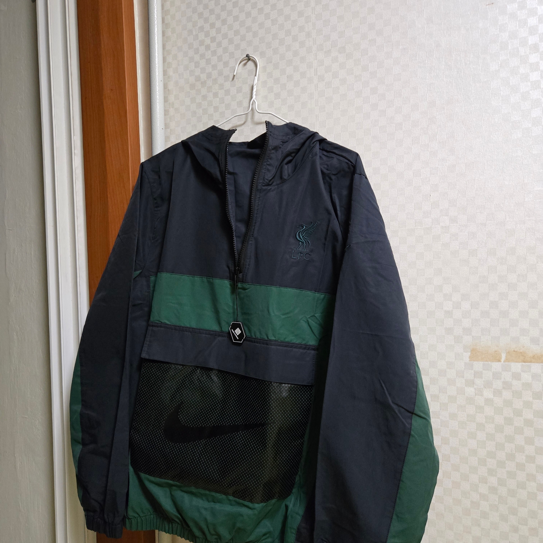 Nike Liverpool FC Dri-Fit Standard Issue Anorak Green - Asia 착용 스타일 - 3