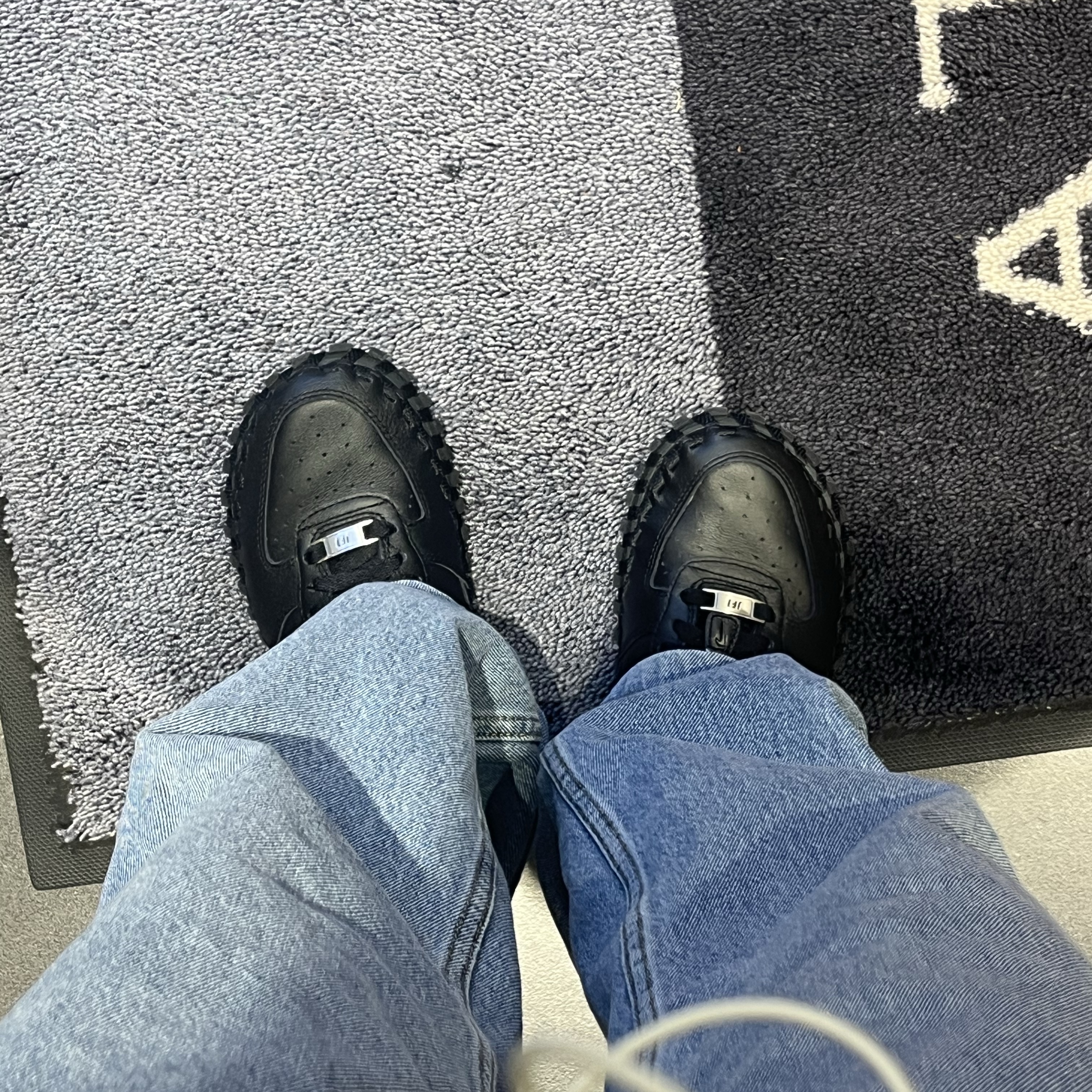 Nike x Jacquemus J Force 1 Low LX SP Black 착용 스타일