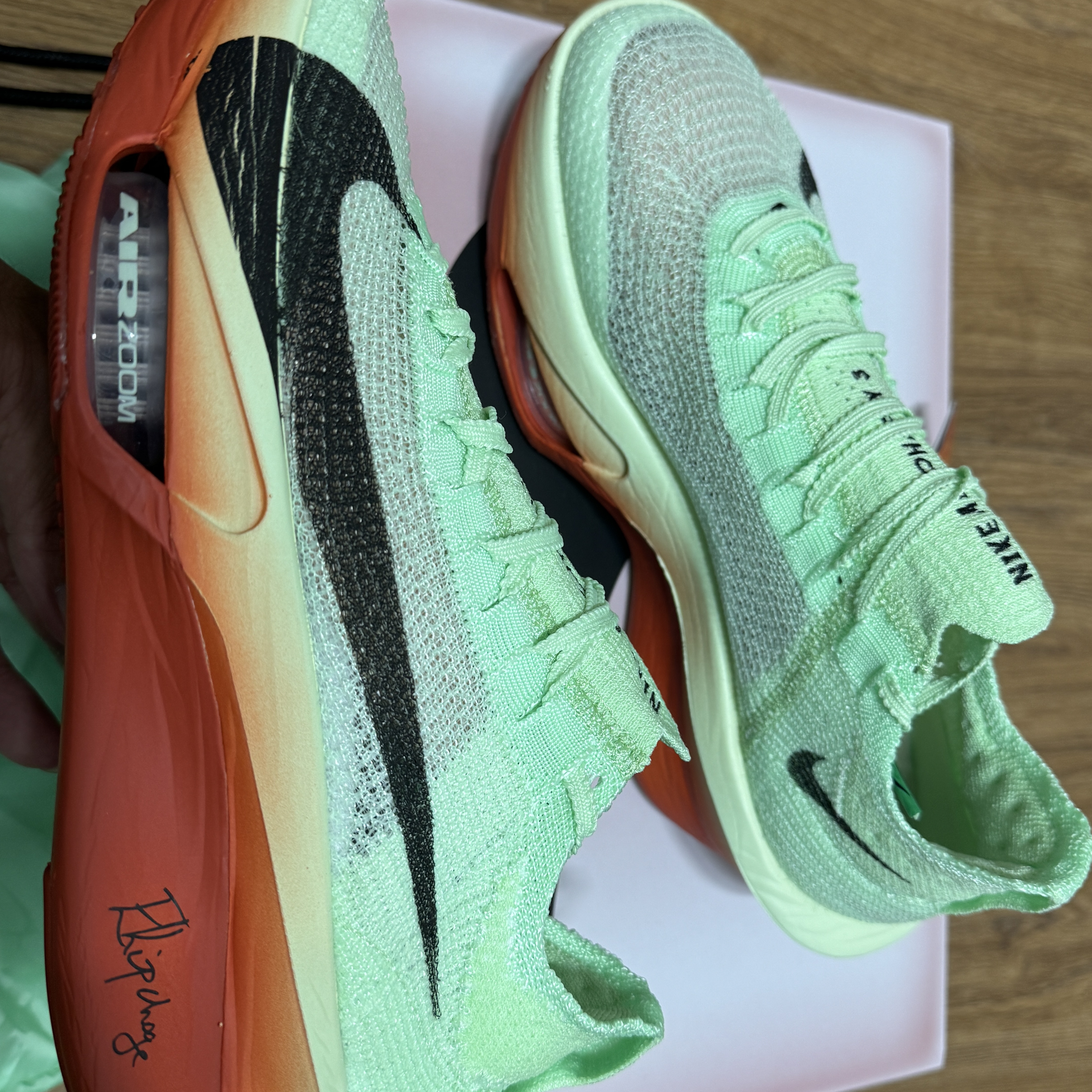 Nike Air Zoom Alphafly Next% 3 Eliud Kipchoge 착용 스타일 - 3
