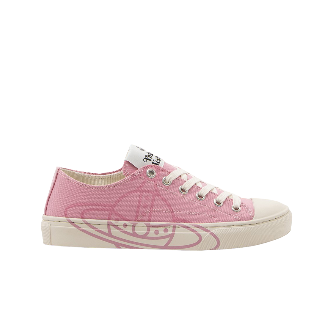 506896574 (W) Vivienne Westwood Plimsoll Low Top Sneakers Pink