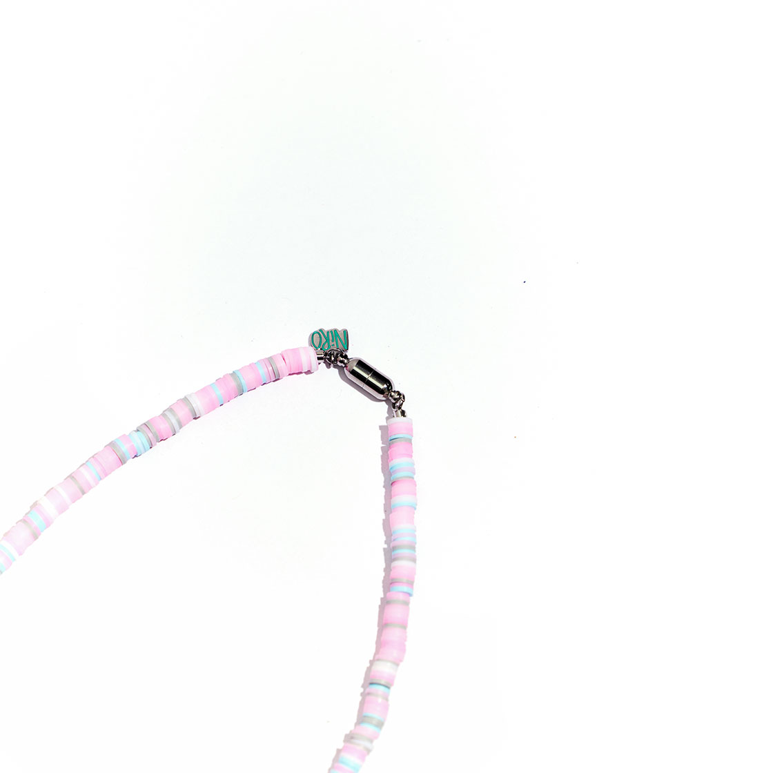 니로 세렌디피티 데이지 코튼캔디 폴리머 네크리스(NiRO.SERENDiPiTY Daisy Cotton Candy Polymer Necklace #95) - 4