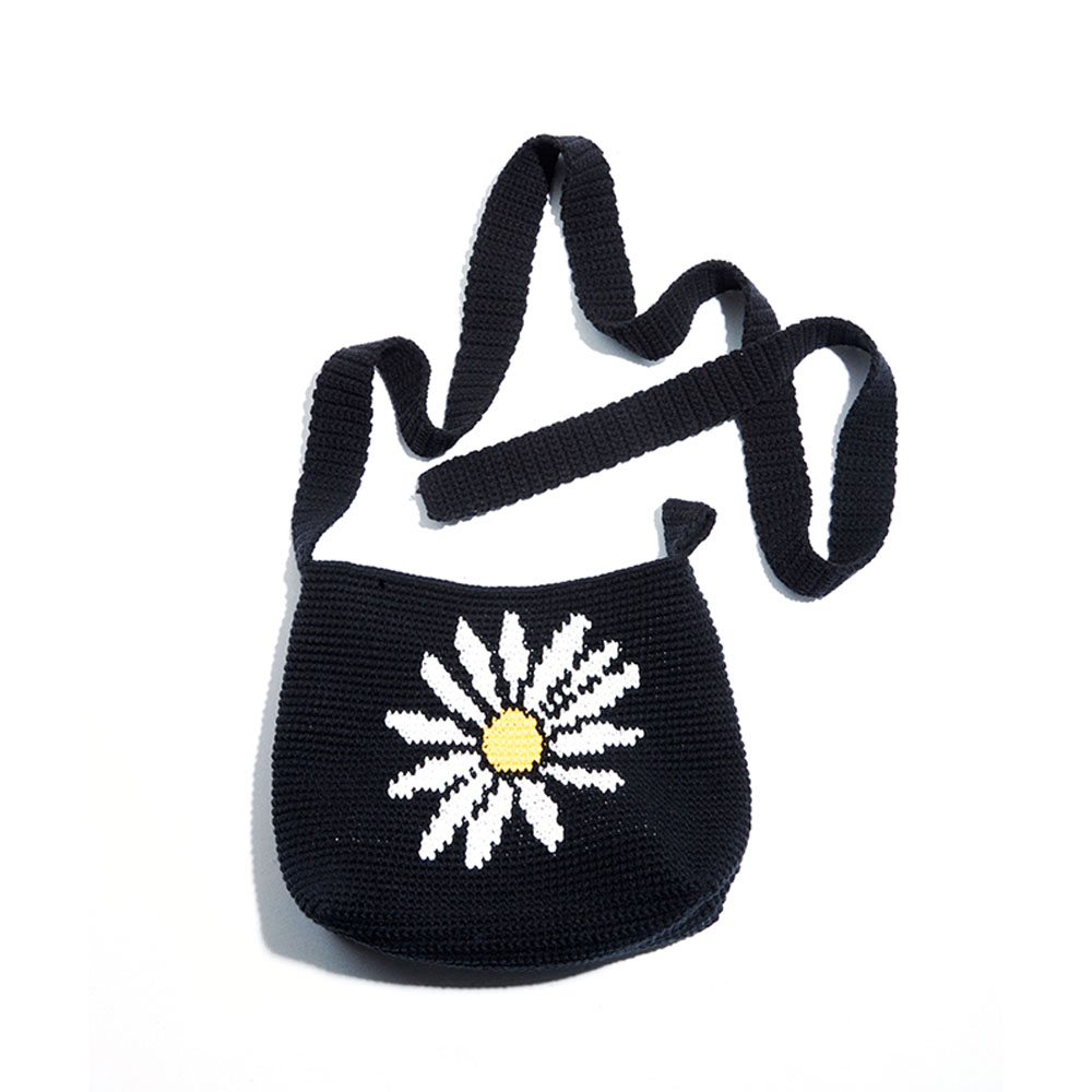 니로 세렌디피티 니로 세렌디피티 데이지 니트 숄더백(NiRO.SERENDiPiTY NiRO.SERENDiPiTY Daisy Knit Shoulder Bag Black #940) - 2