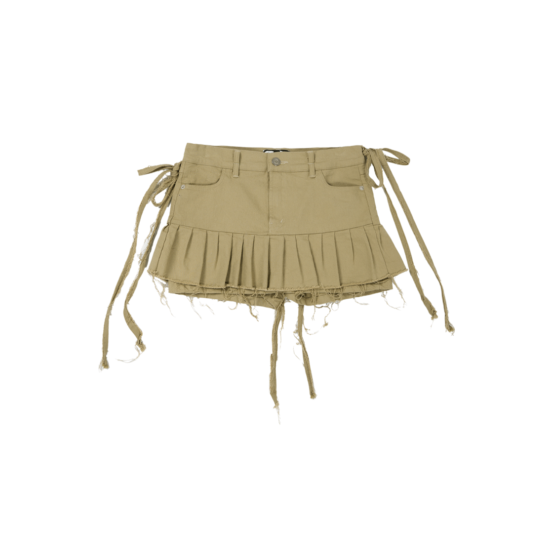 24FABT02BE Gila Archive Pleats Skirts Pants Beige