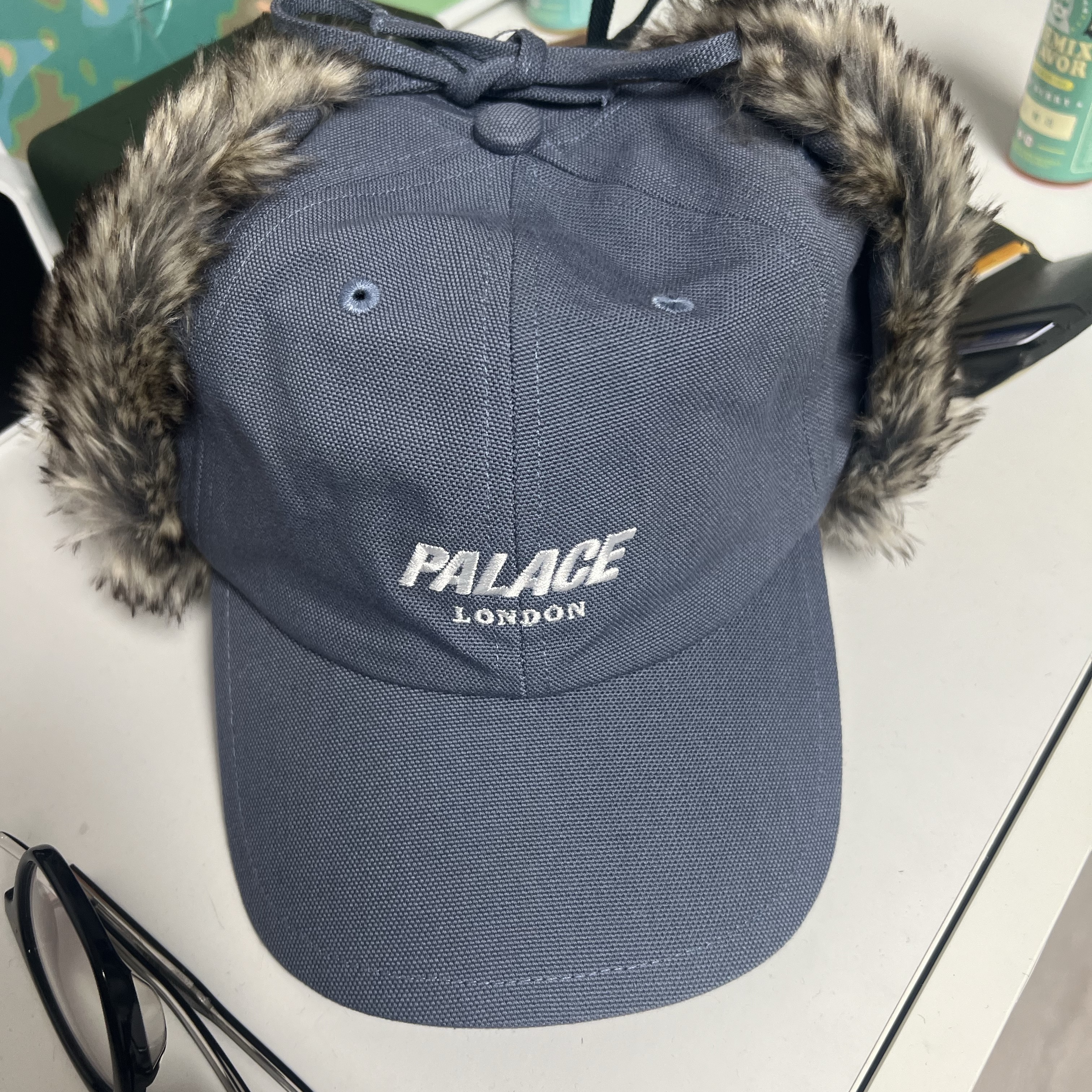 Palace Cordura Dog Ear 6-Panel Navy - 24FW 착용 스타일