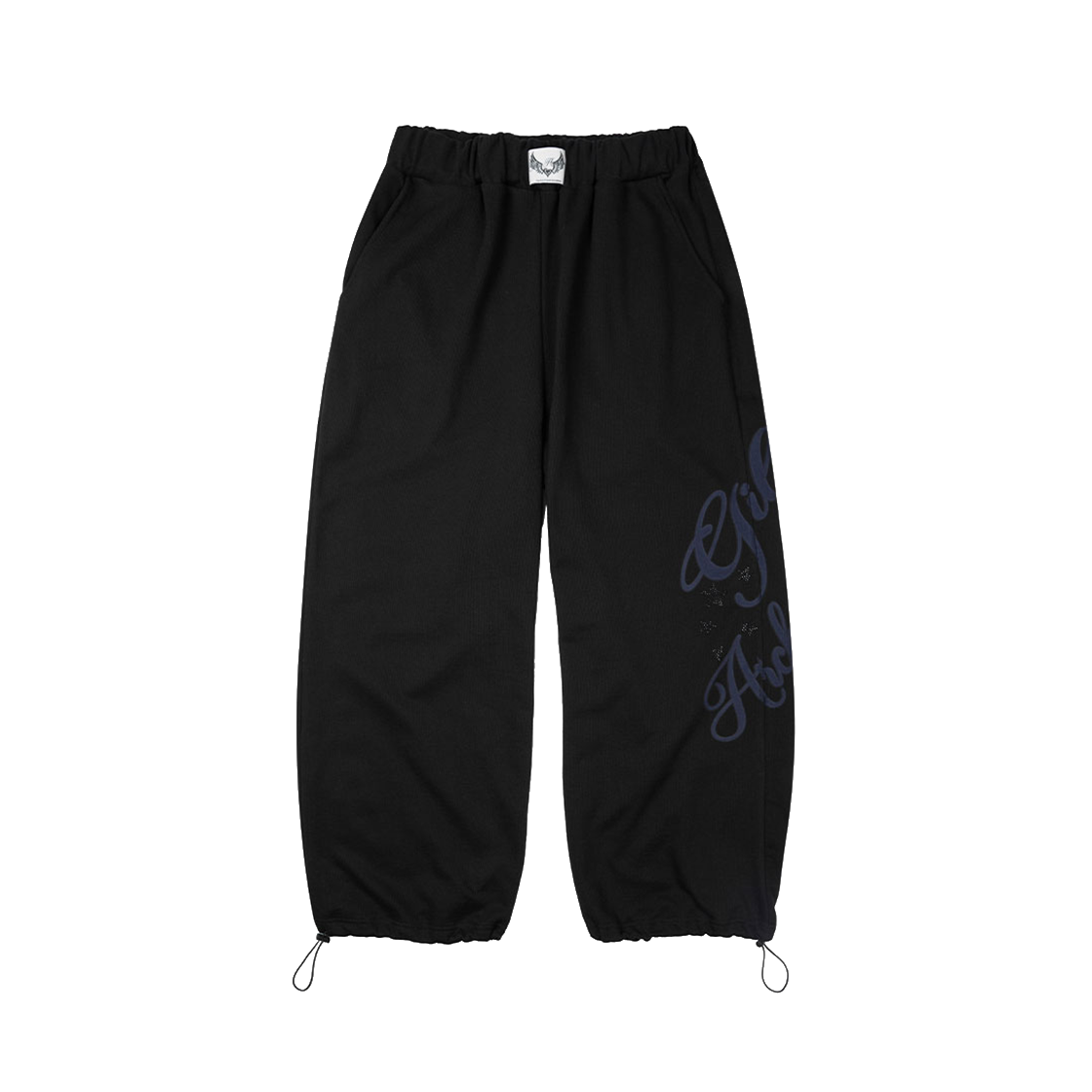 24WIBT02BK Gila Archive Lettering Logo Sweatpannts Black
